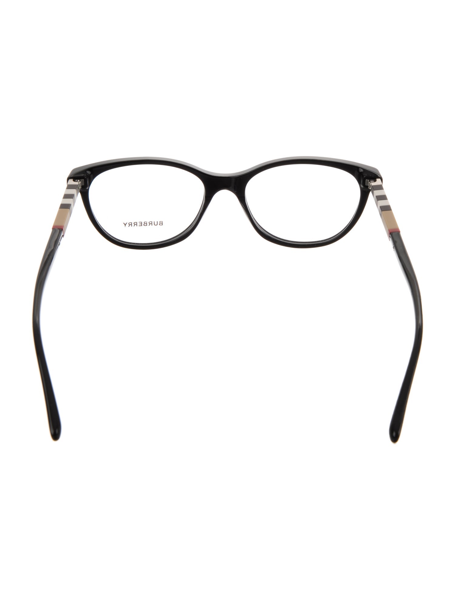 Burberry House Check Pattern Wayfarer Eyeglasses