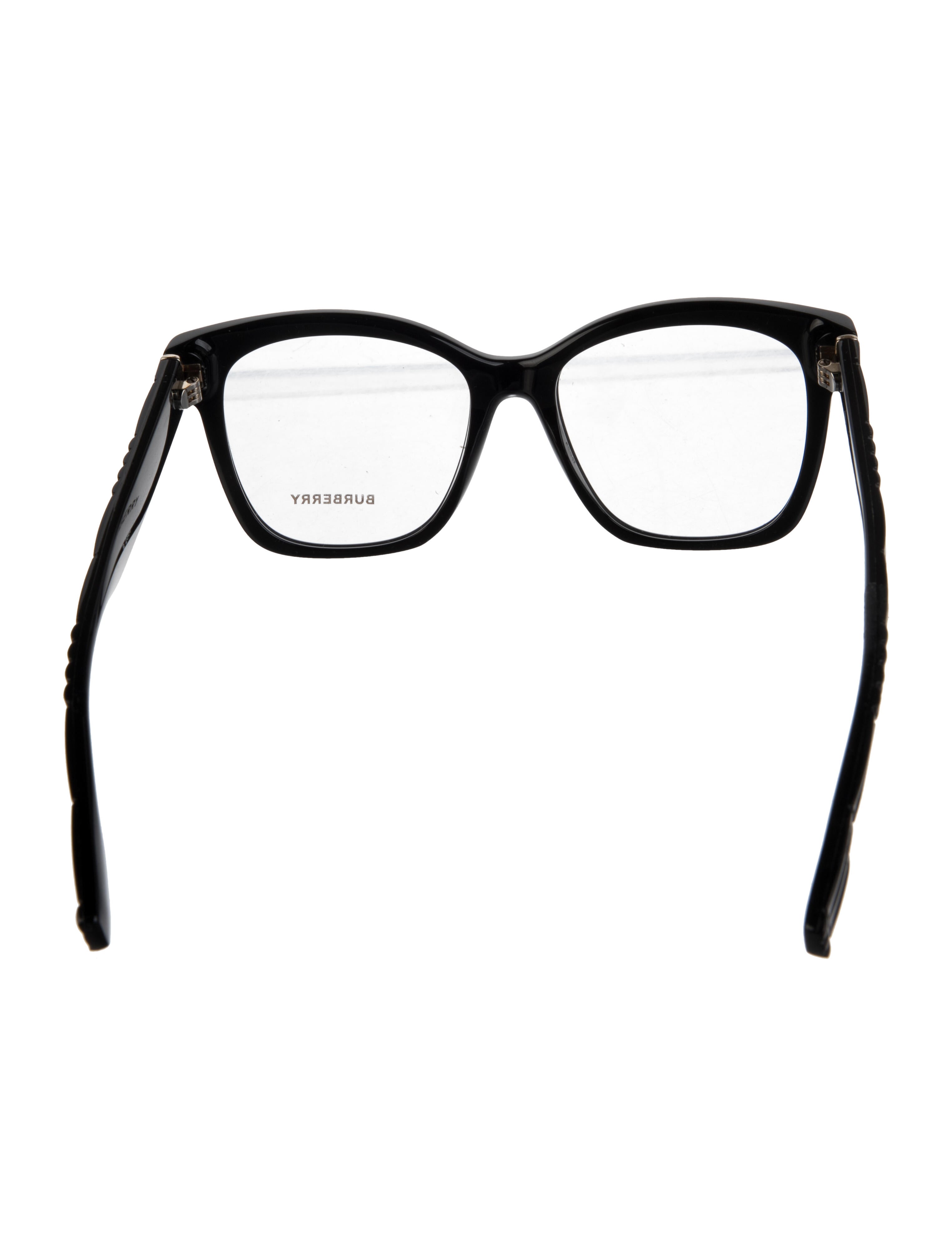 Burberry House Check Pattern Wayfarer Eyeglasses