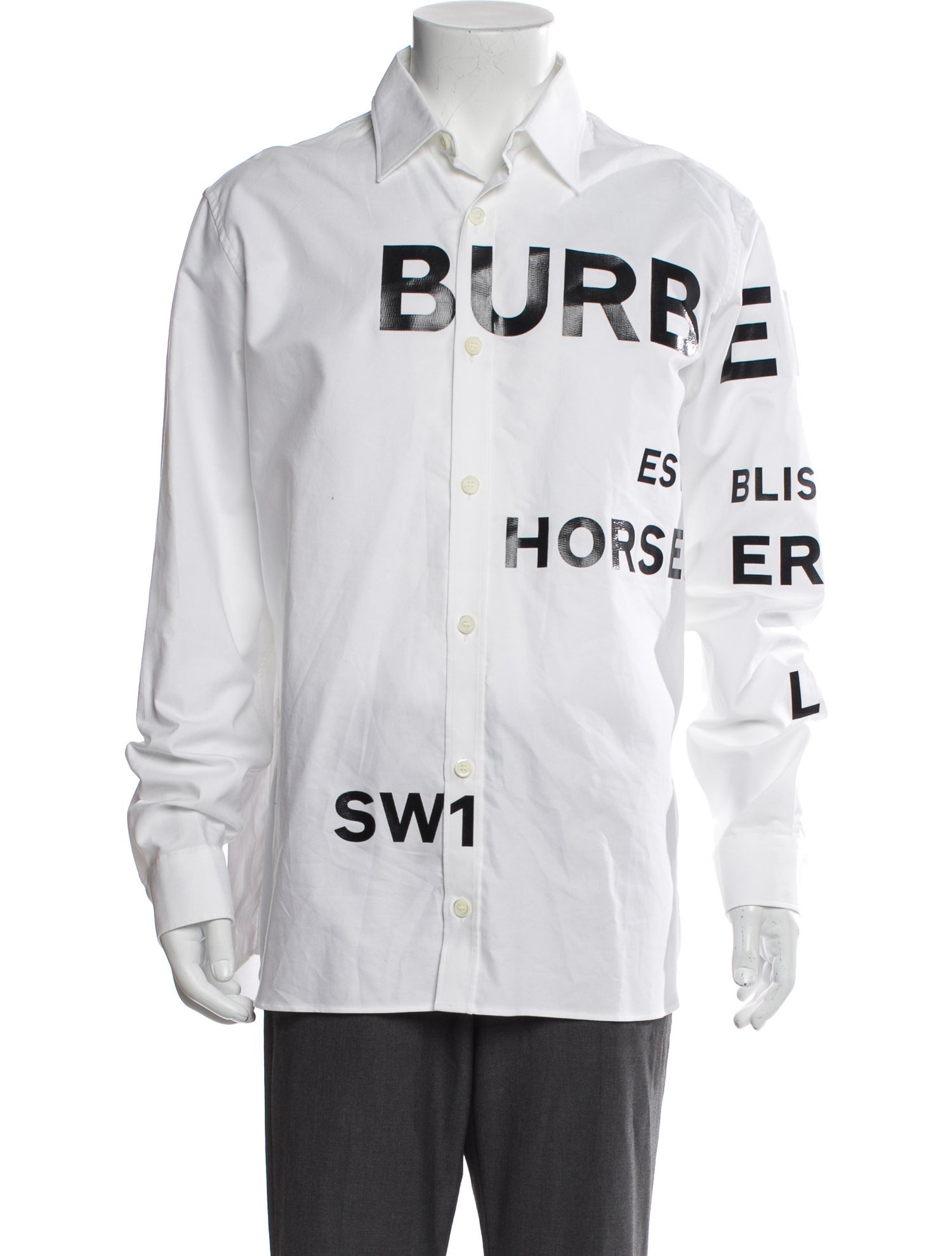 Burberry TB Monogram Graphic Print Shirt