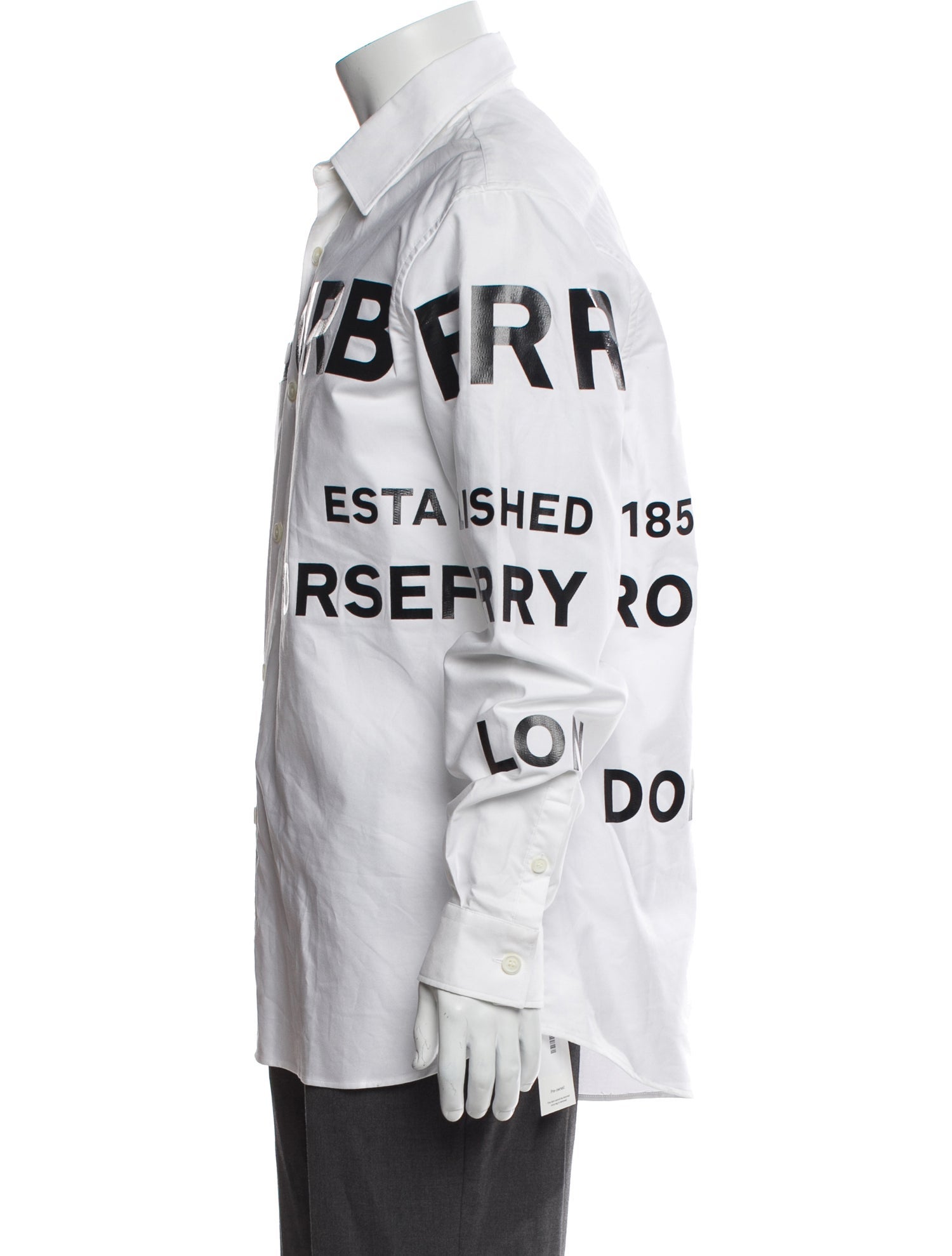 Burberry TB Monogram Graphic Print Shirt