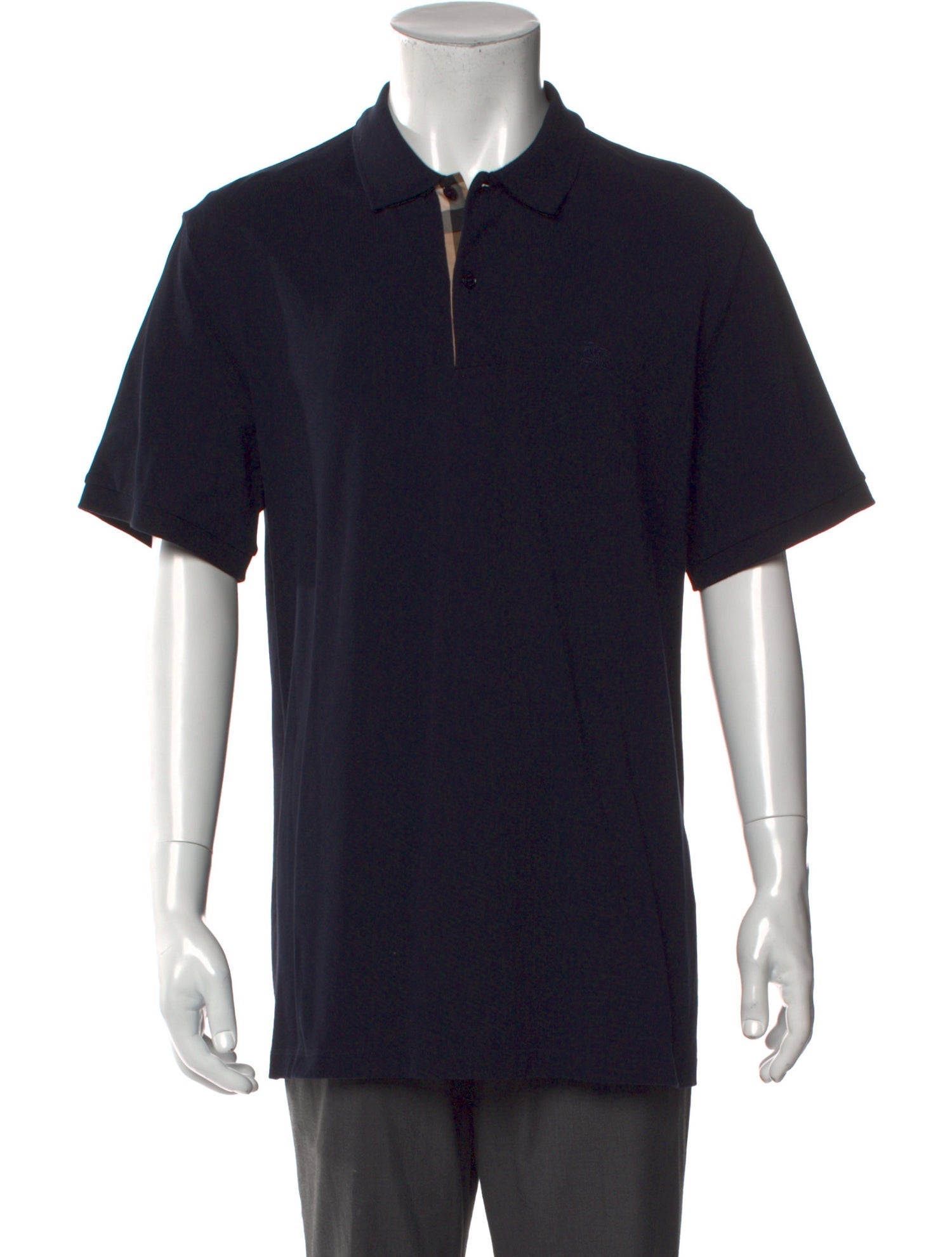 Burberry House Check Pattern Collar Polo Shirt