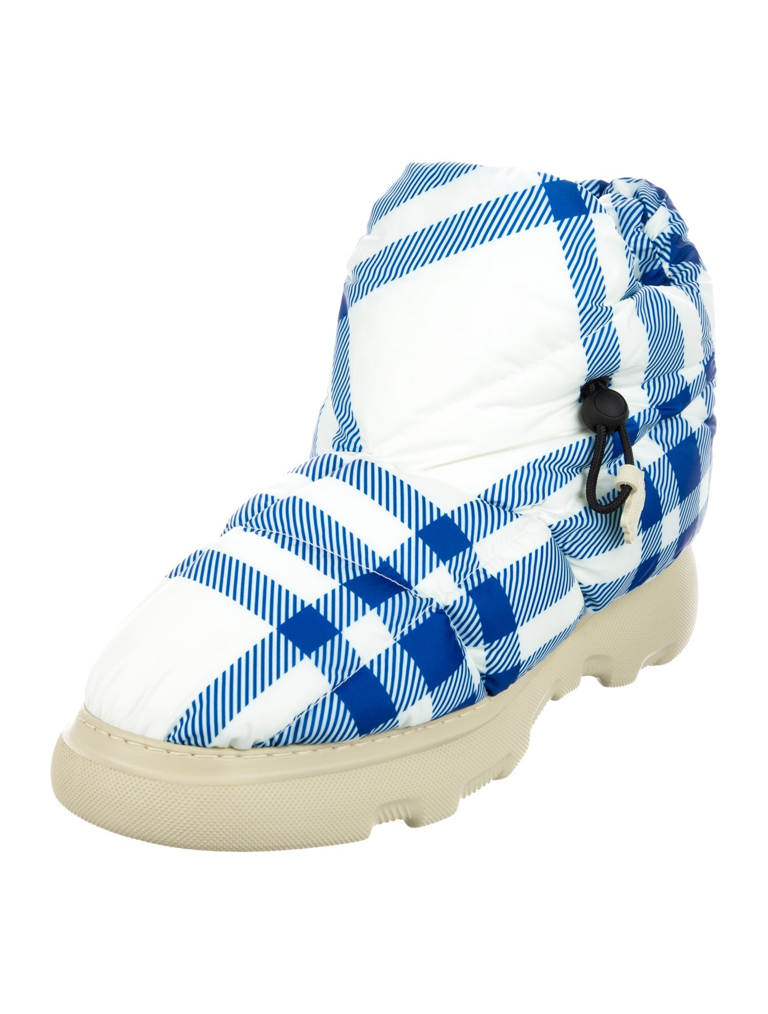 Burberry Striped Boots