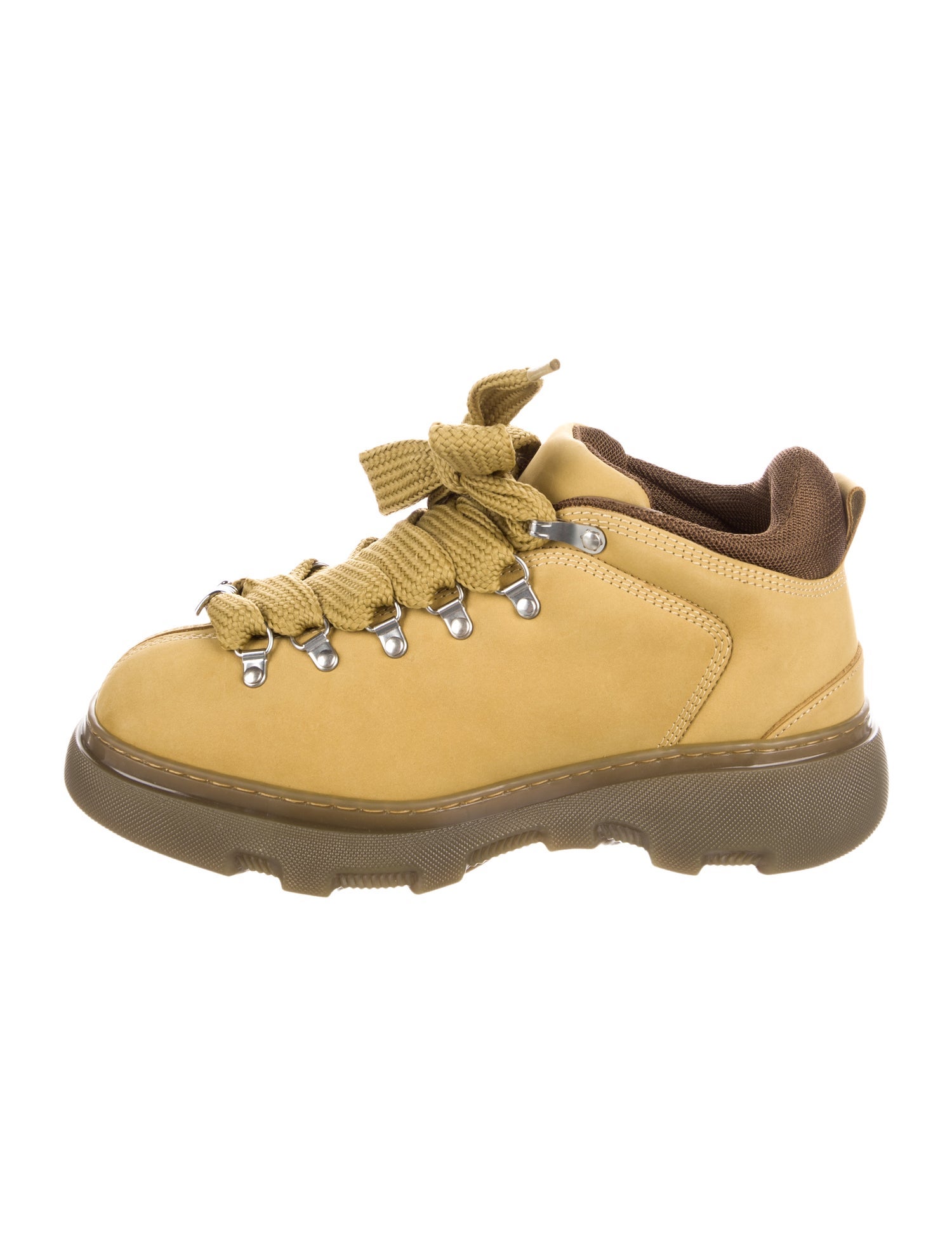 Burberry Leather Hiking Boots