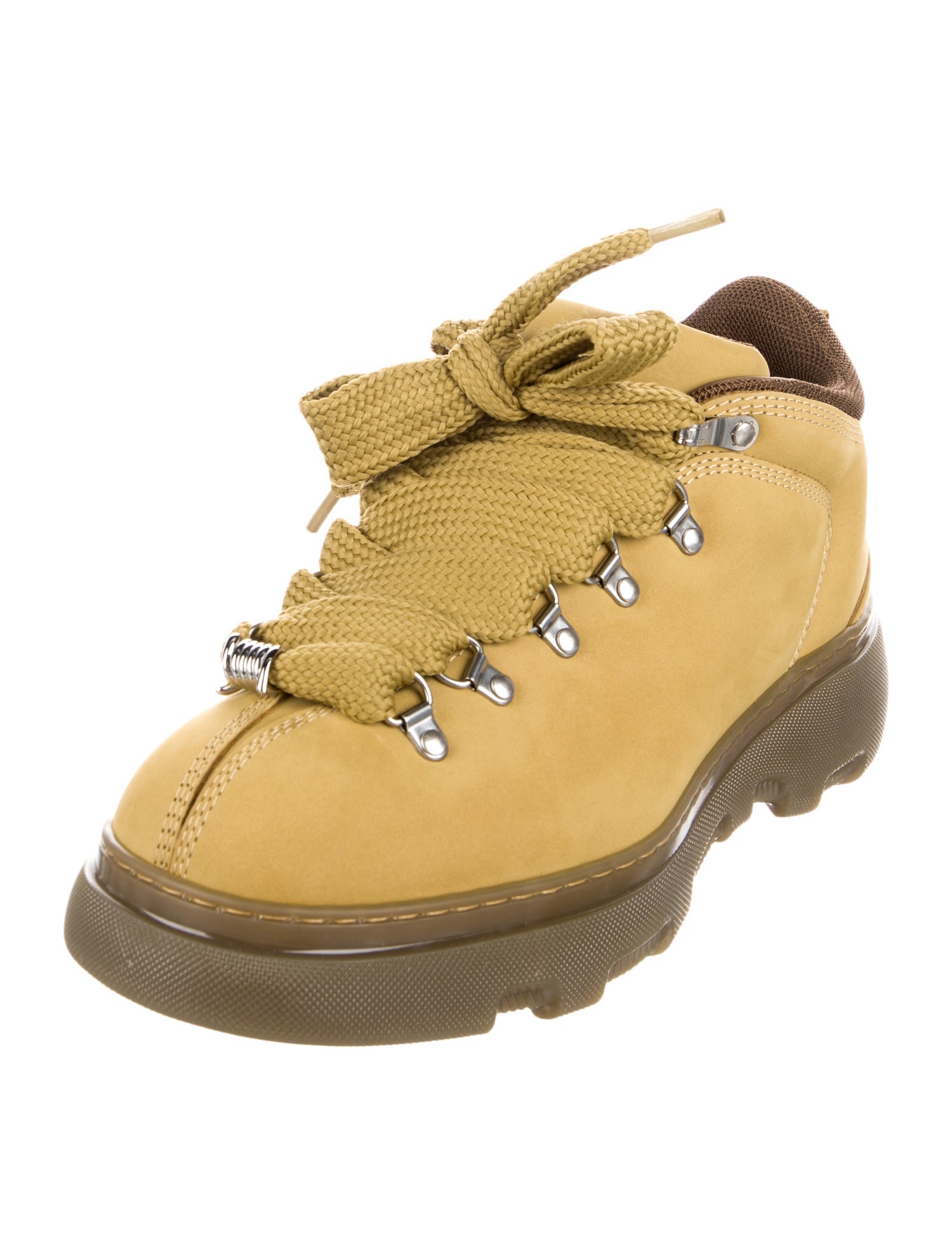 Burberry Leather Hiking Boots