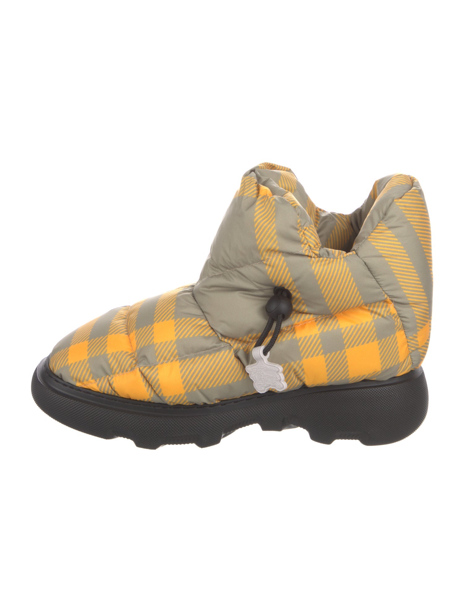 Burberry Striped Snow Boots