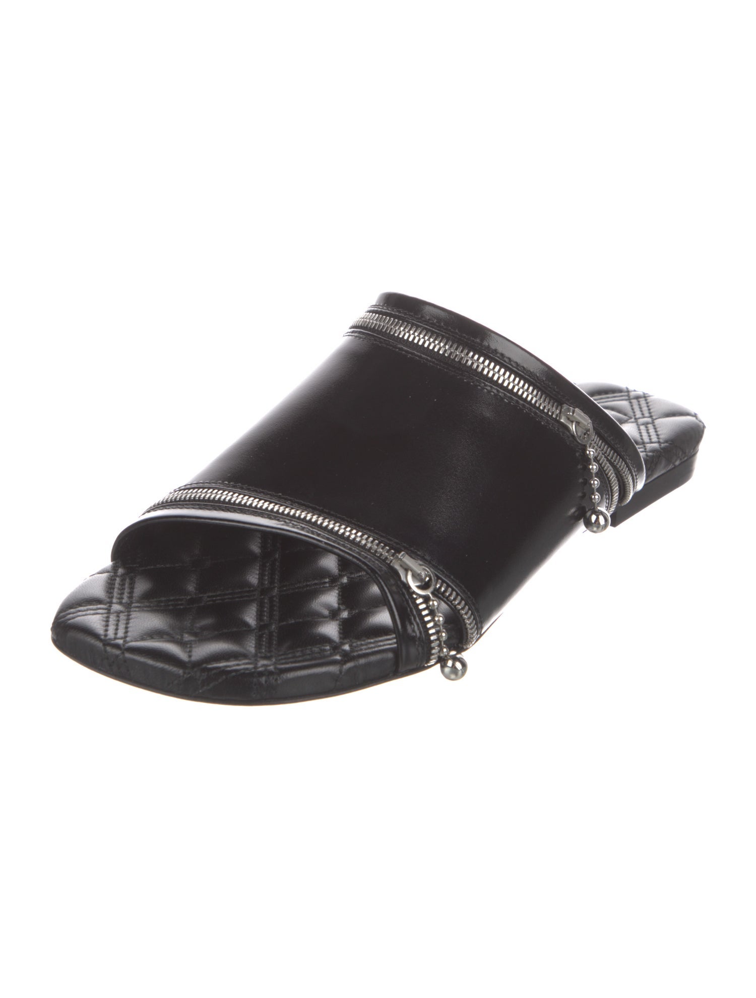 Burberry Leather Slides