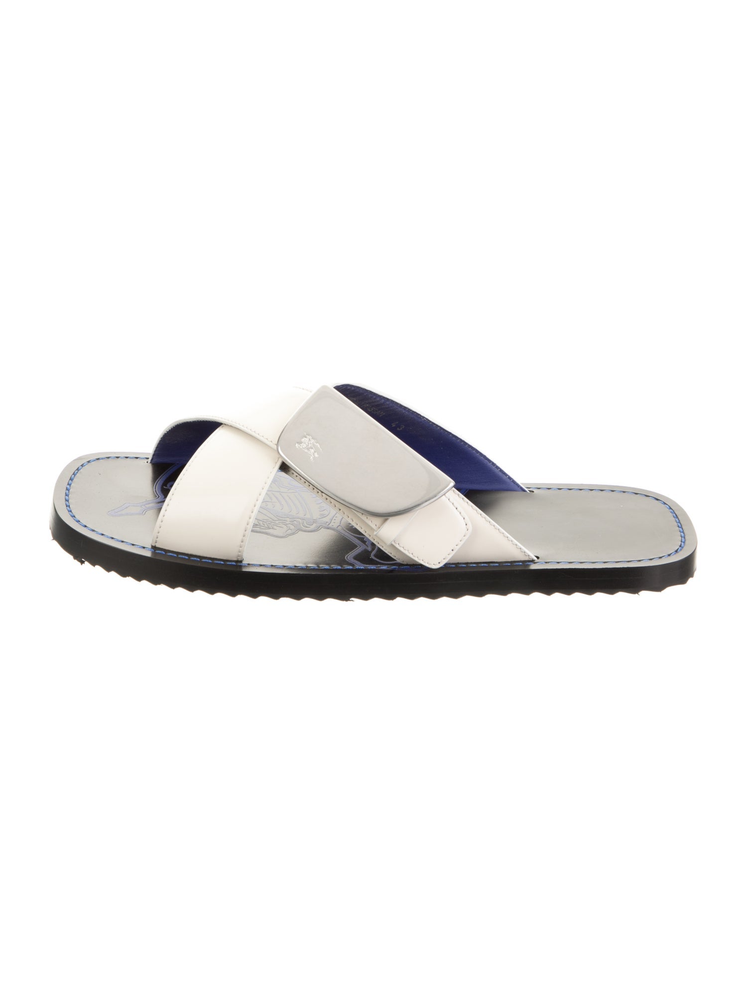Burberry Leather Slides