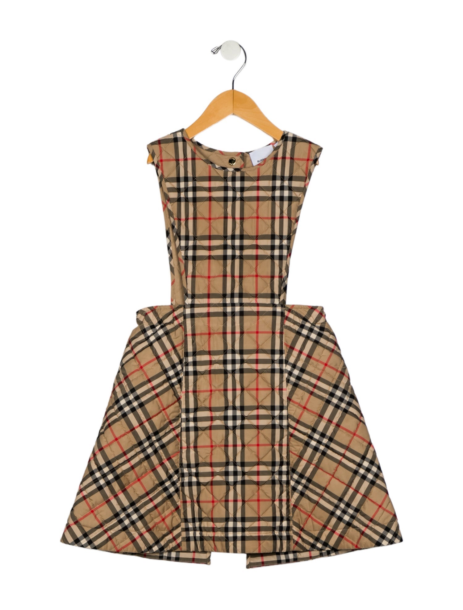 Burberry Girls' House Check Sleeveless Dress