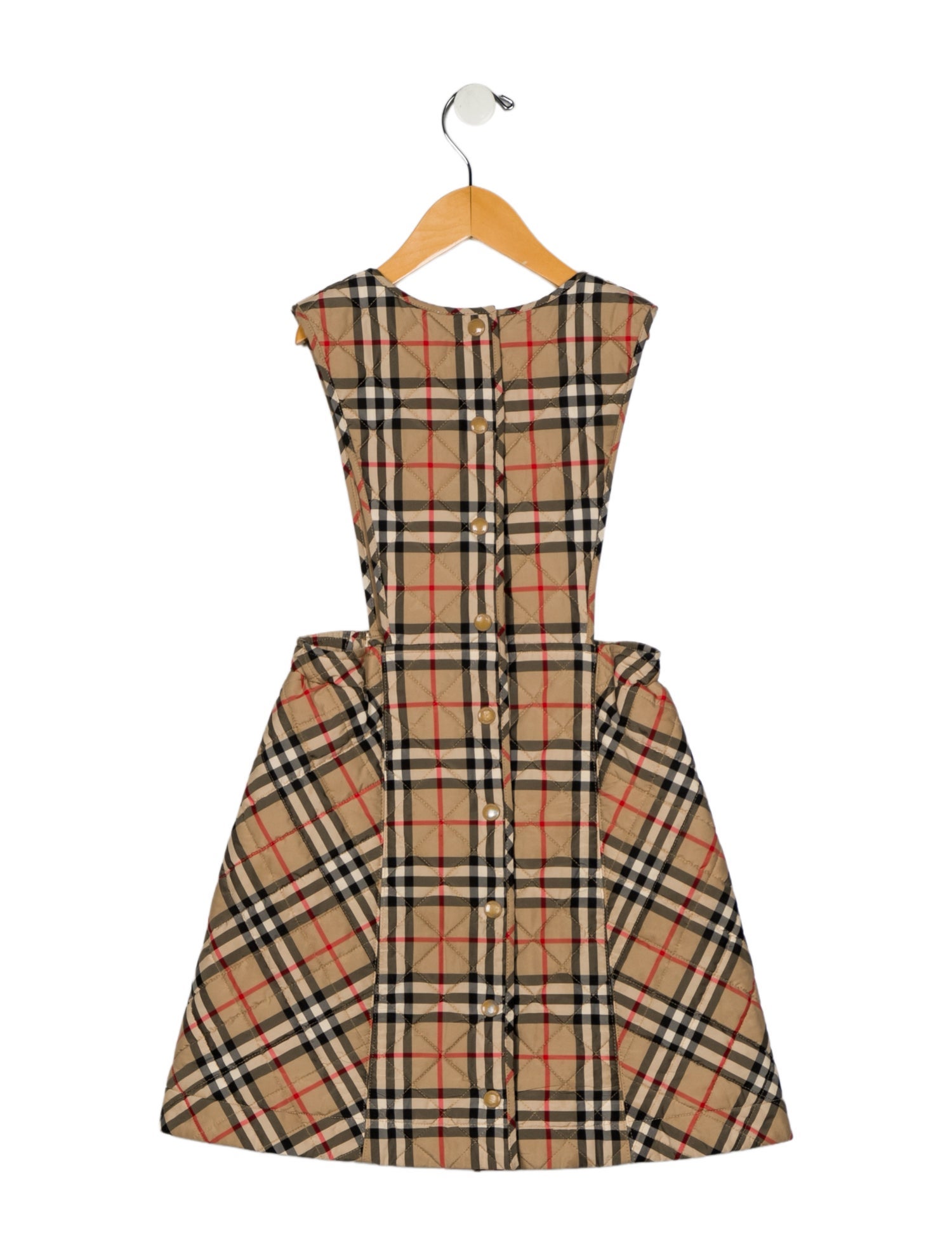 Burberry Girls' House Check Sleeveless Dress