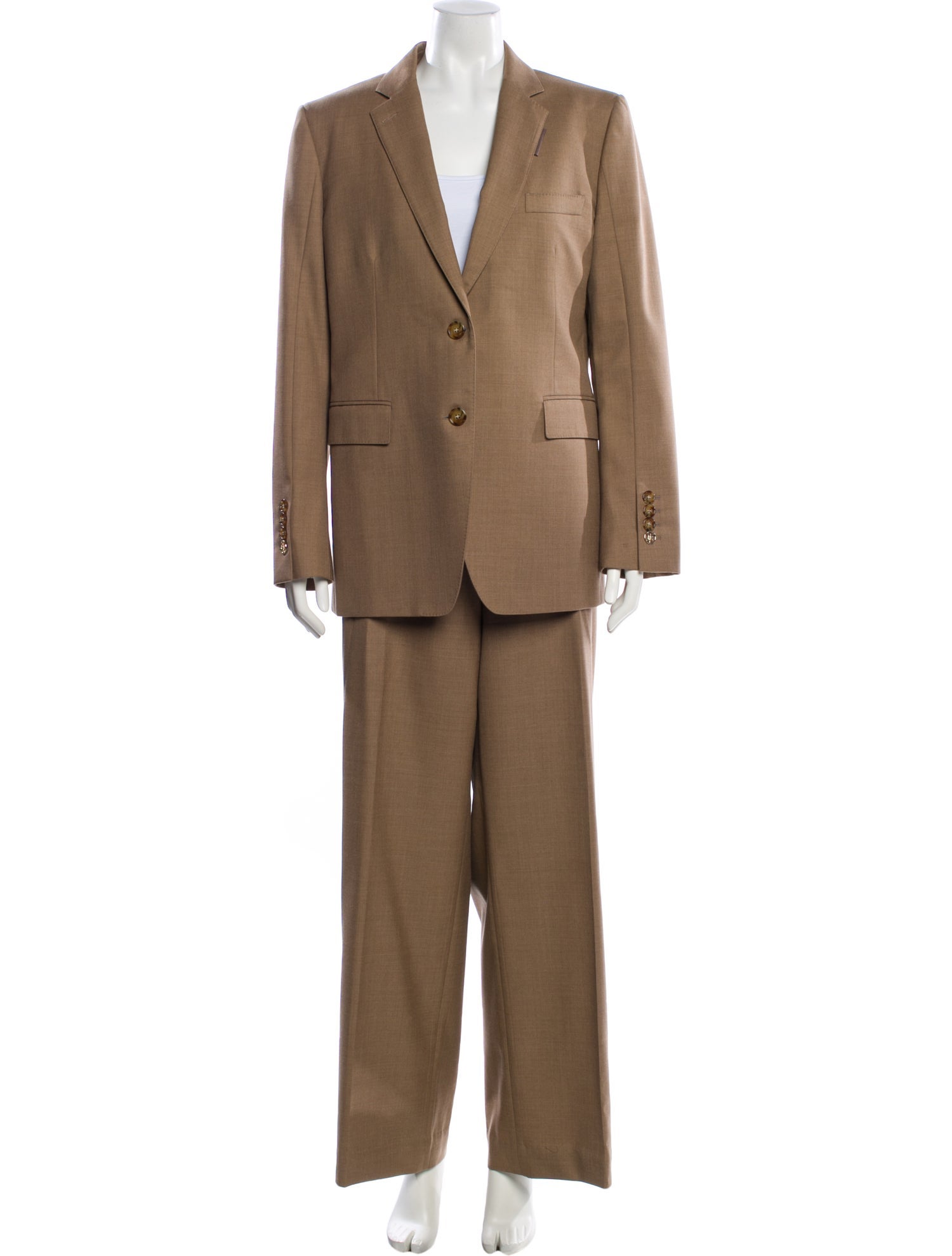 Burberry Virgin Wool Pantsuit