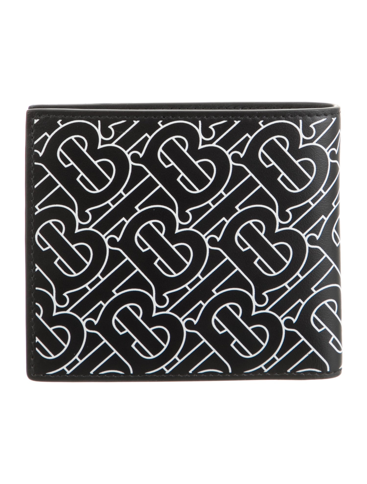 Burberry TB Monogram Leather Bifold Wallet