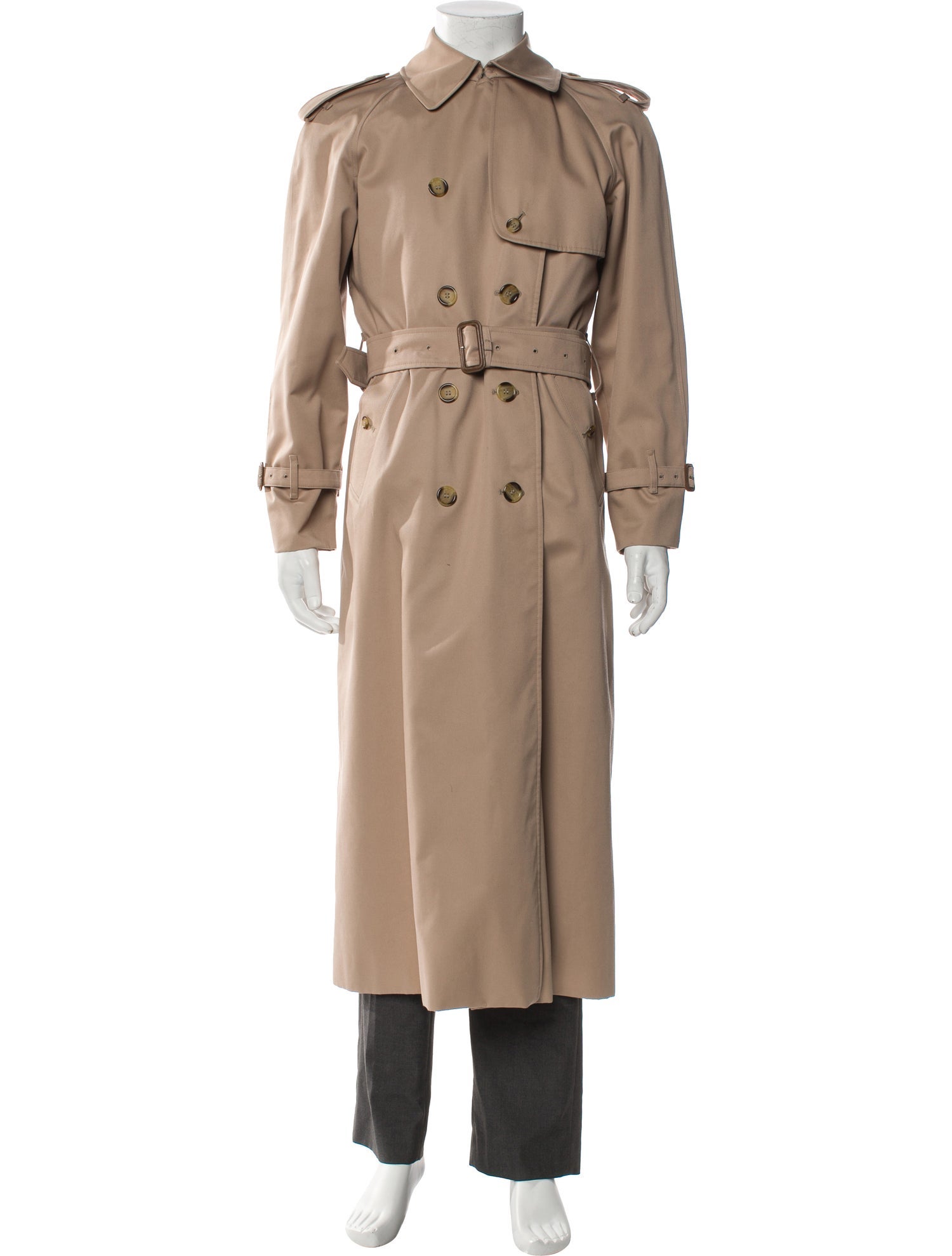 Burberry London Wool Trench Coat