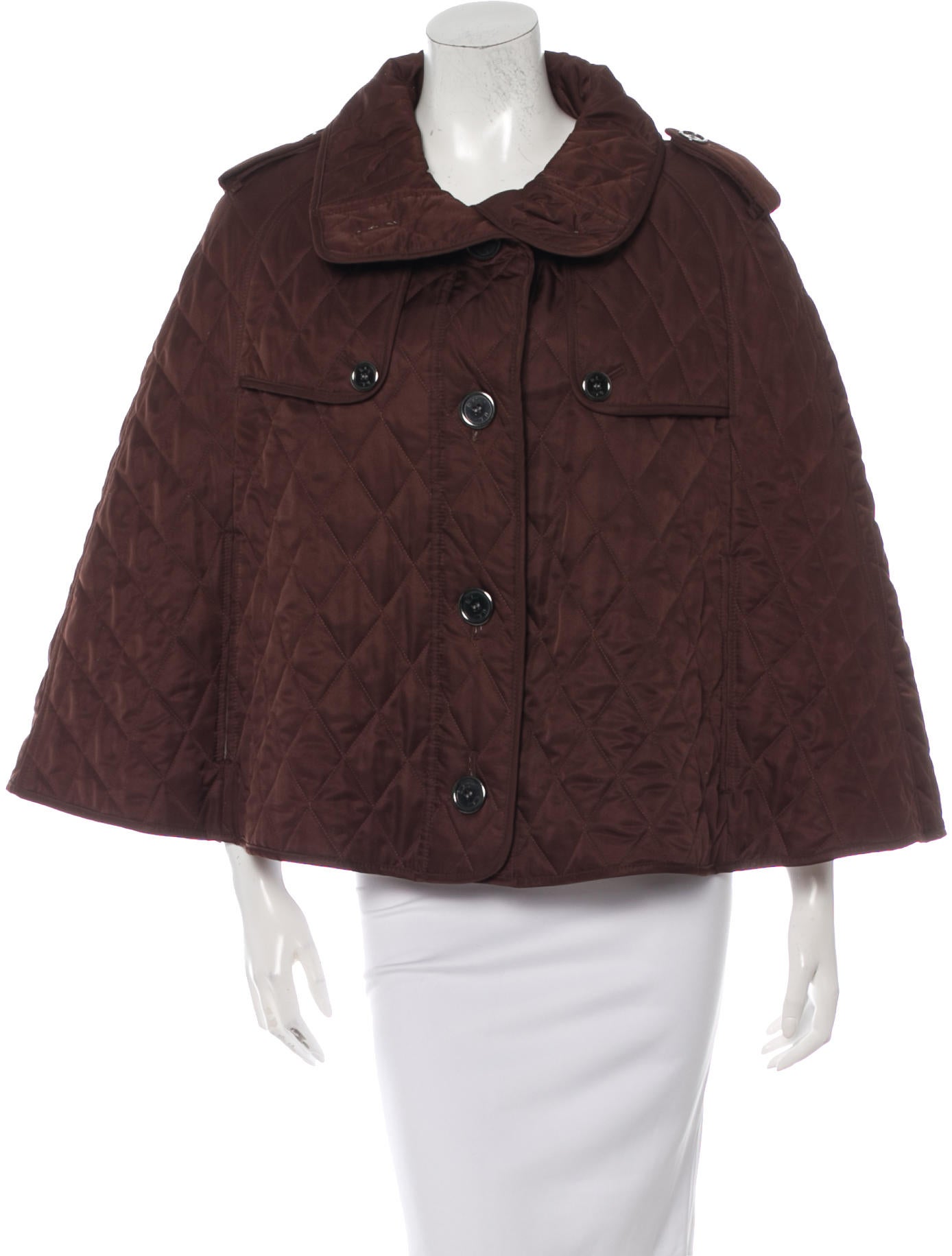 Burberry Quilted Short Cape