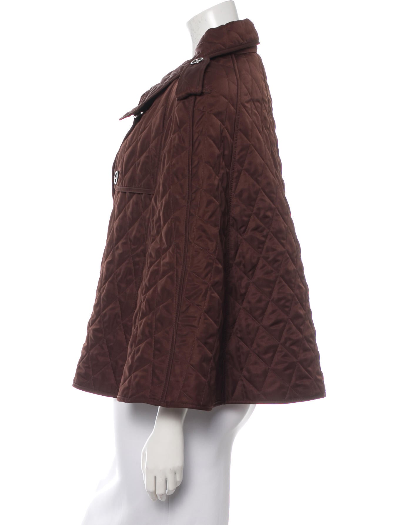 Burberry Quilted Short Cape