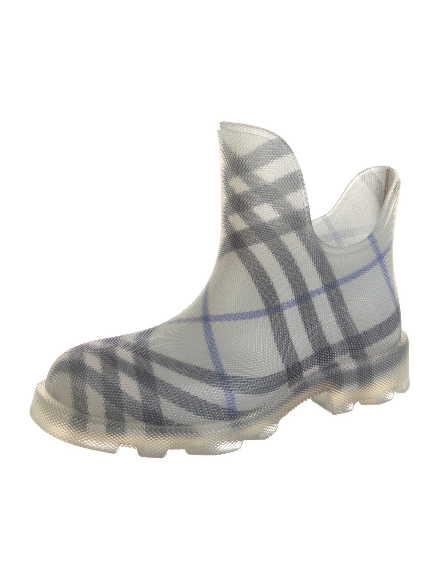 Burberry Rubber Striped Rain Boots
