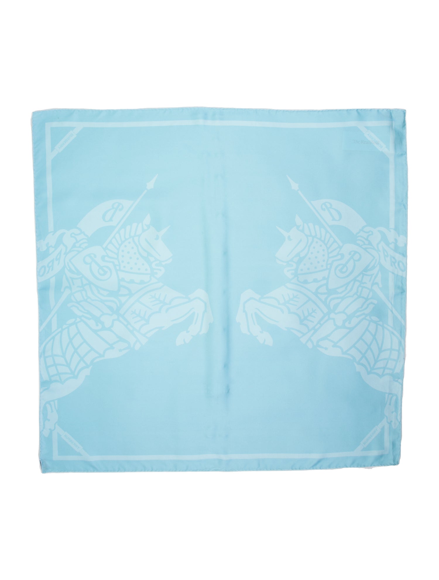 Burberry Silk Graphic Print Scarf