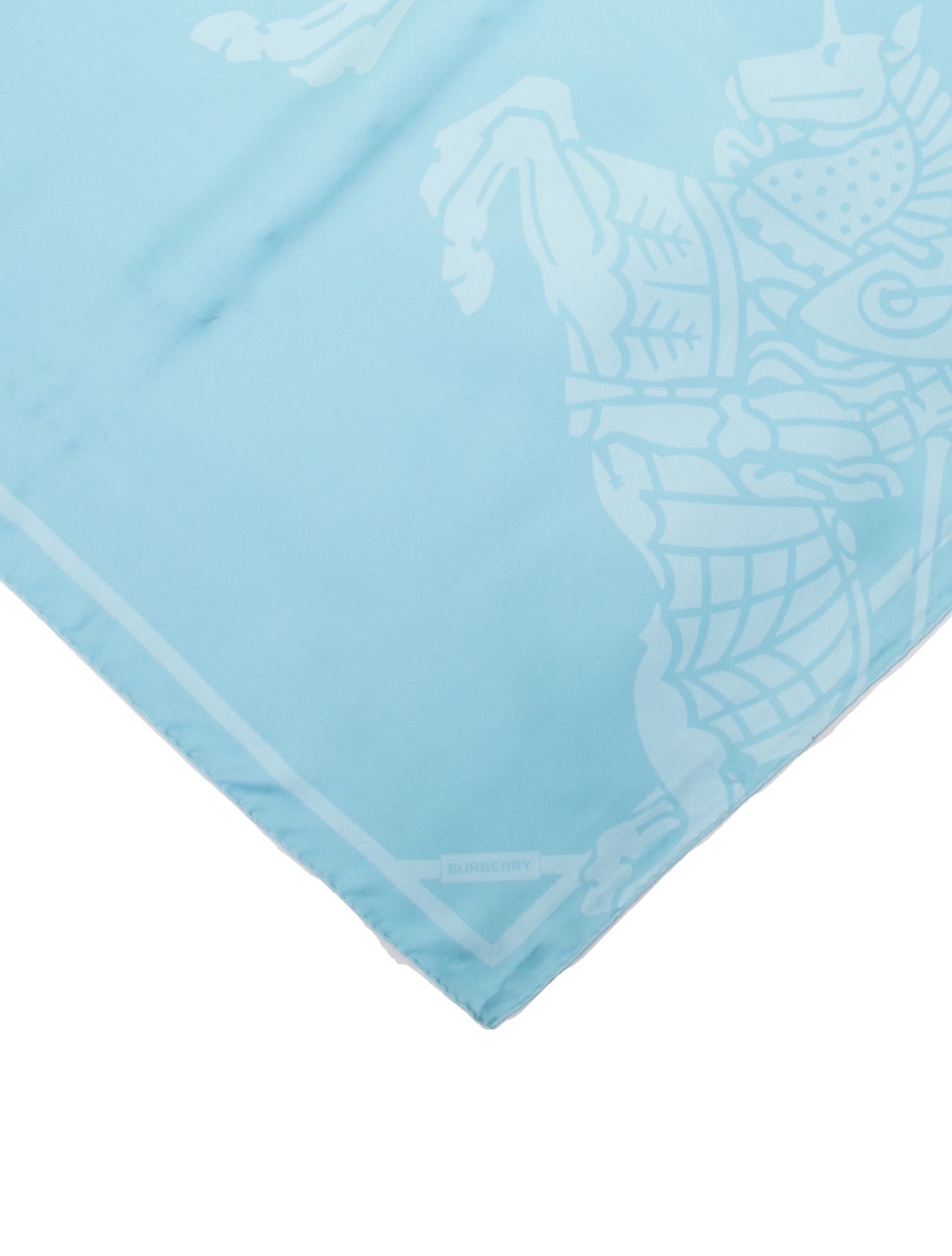 Burberry Silk Graphic Print Scarf