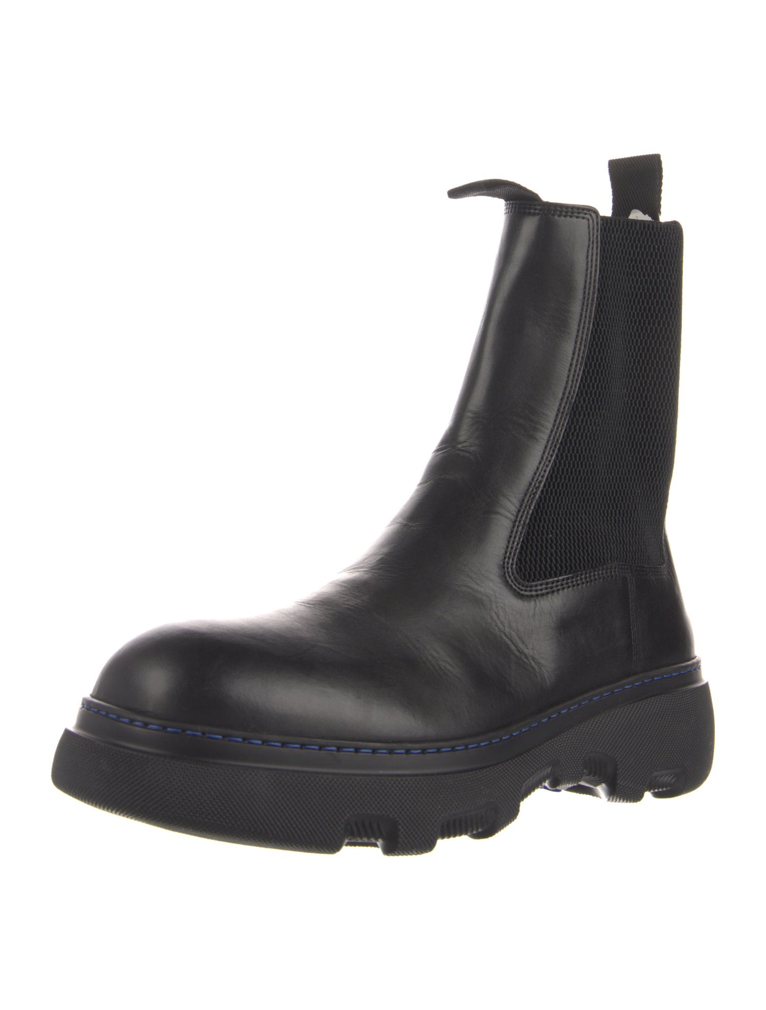 Burberry Leather Chelsea Boots