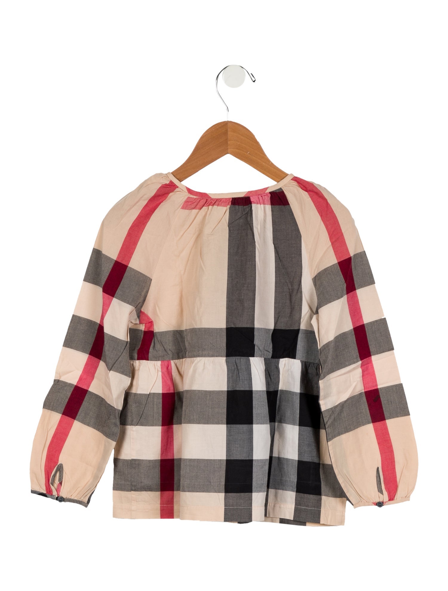 Burberry Girls' Vintage Check Blouse