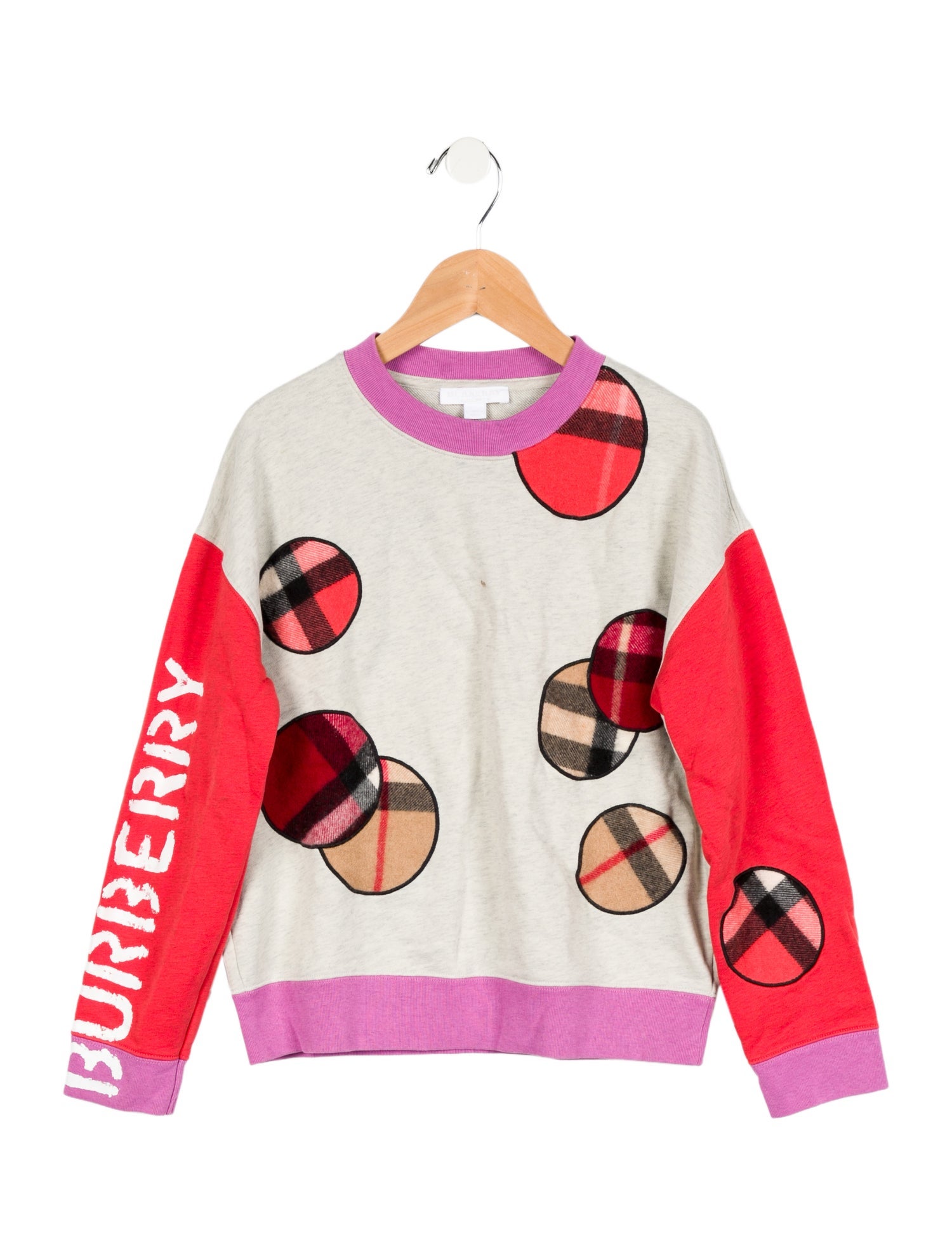 Burberry Girls' Graphic Sweatshirt