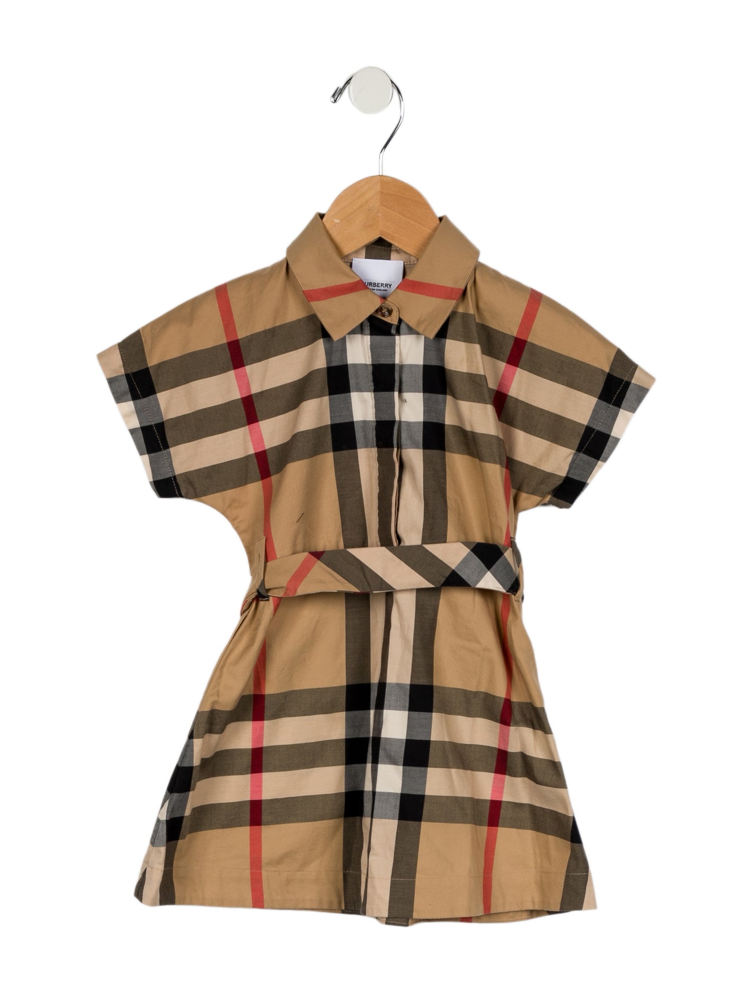Burberry Toddler Girls' Vintage Check Dress
