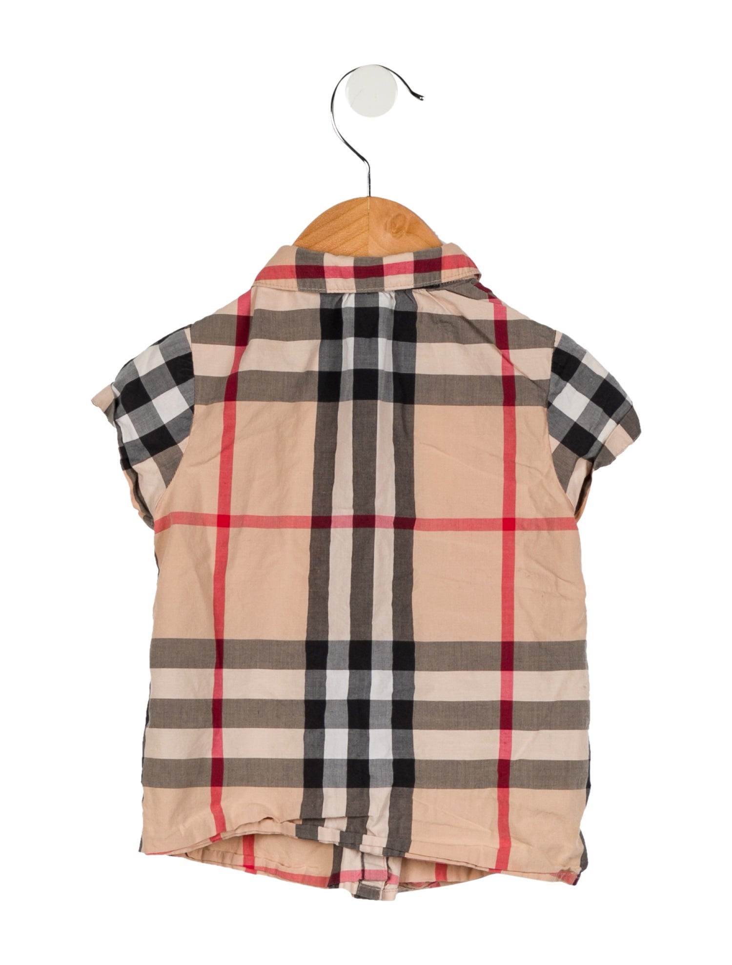 Burberry Girls' Vintage Check Blouse