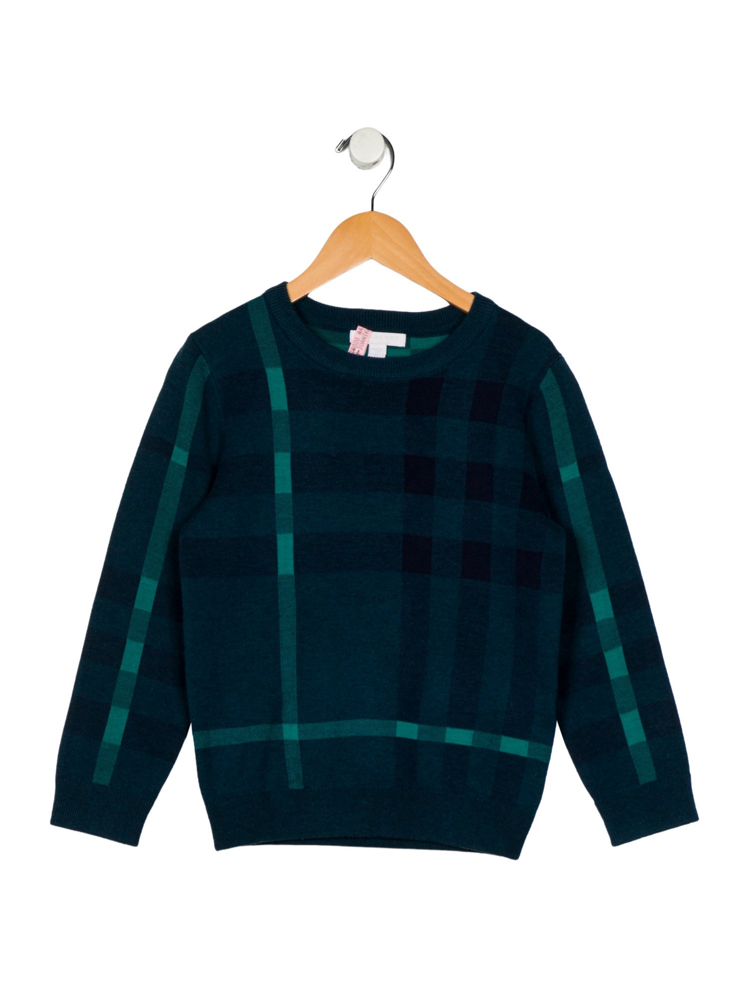 Burberry Plaid Sweater