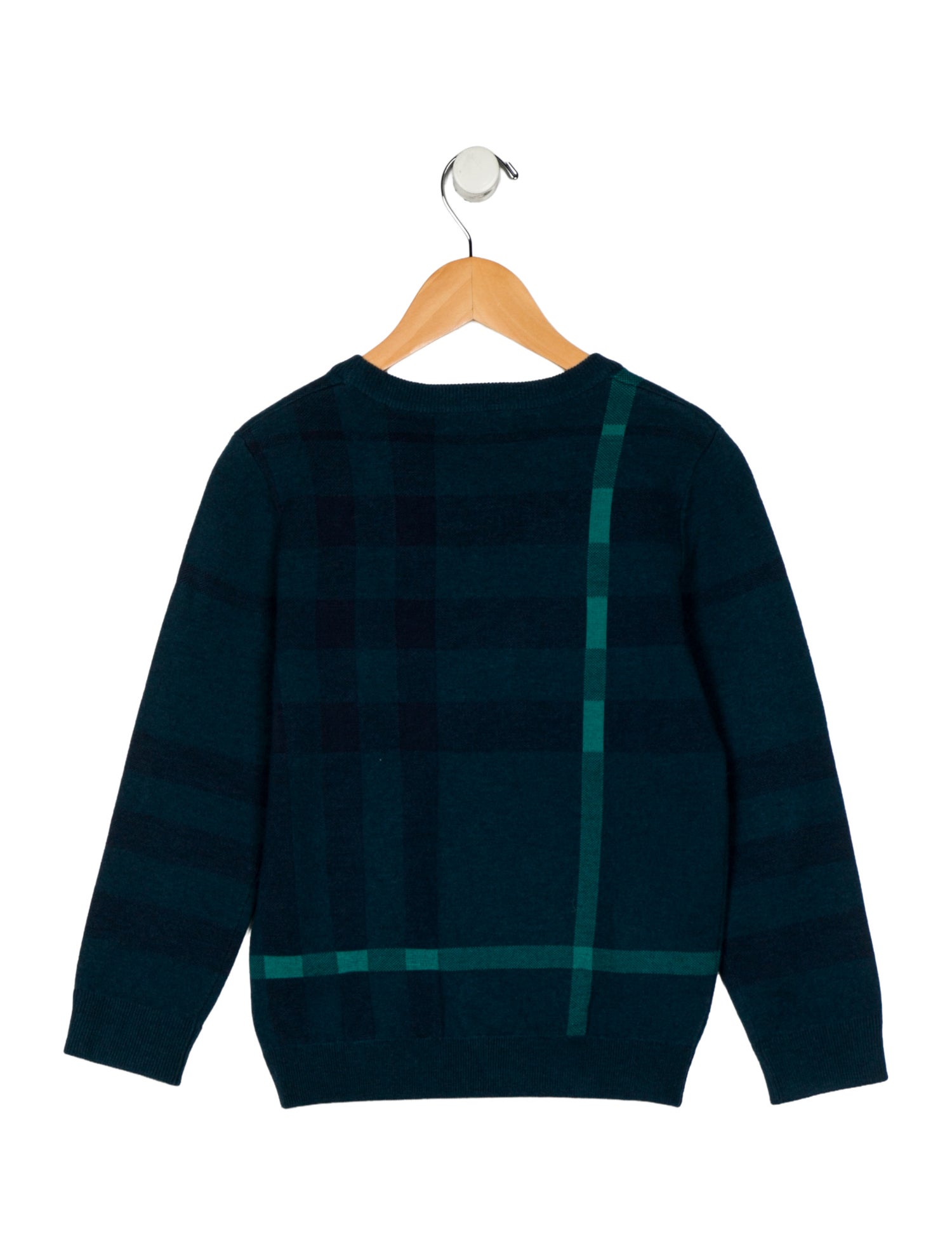 Burberry Plaid Sweater