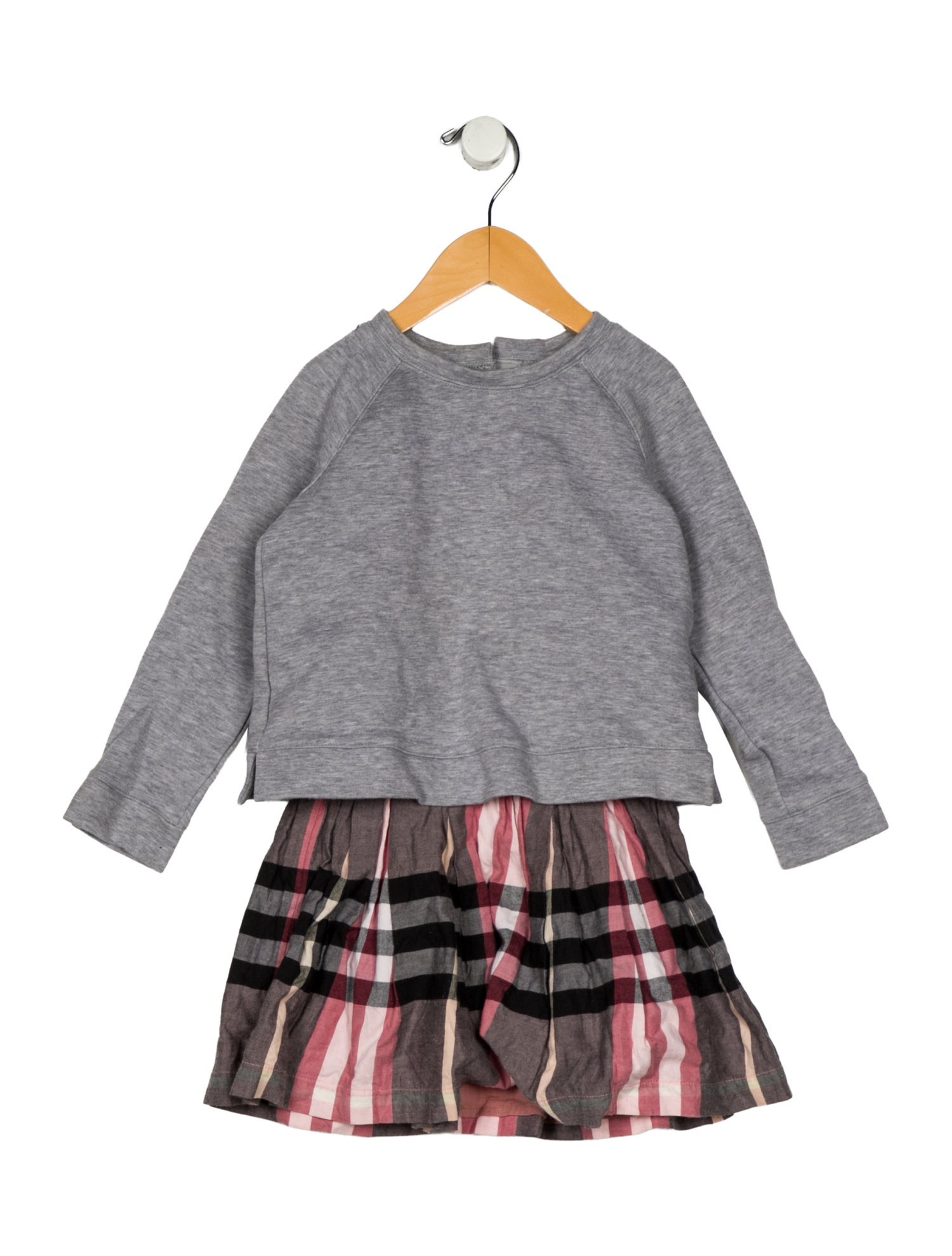 Burberry Long Sleeve Dress