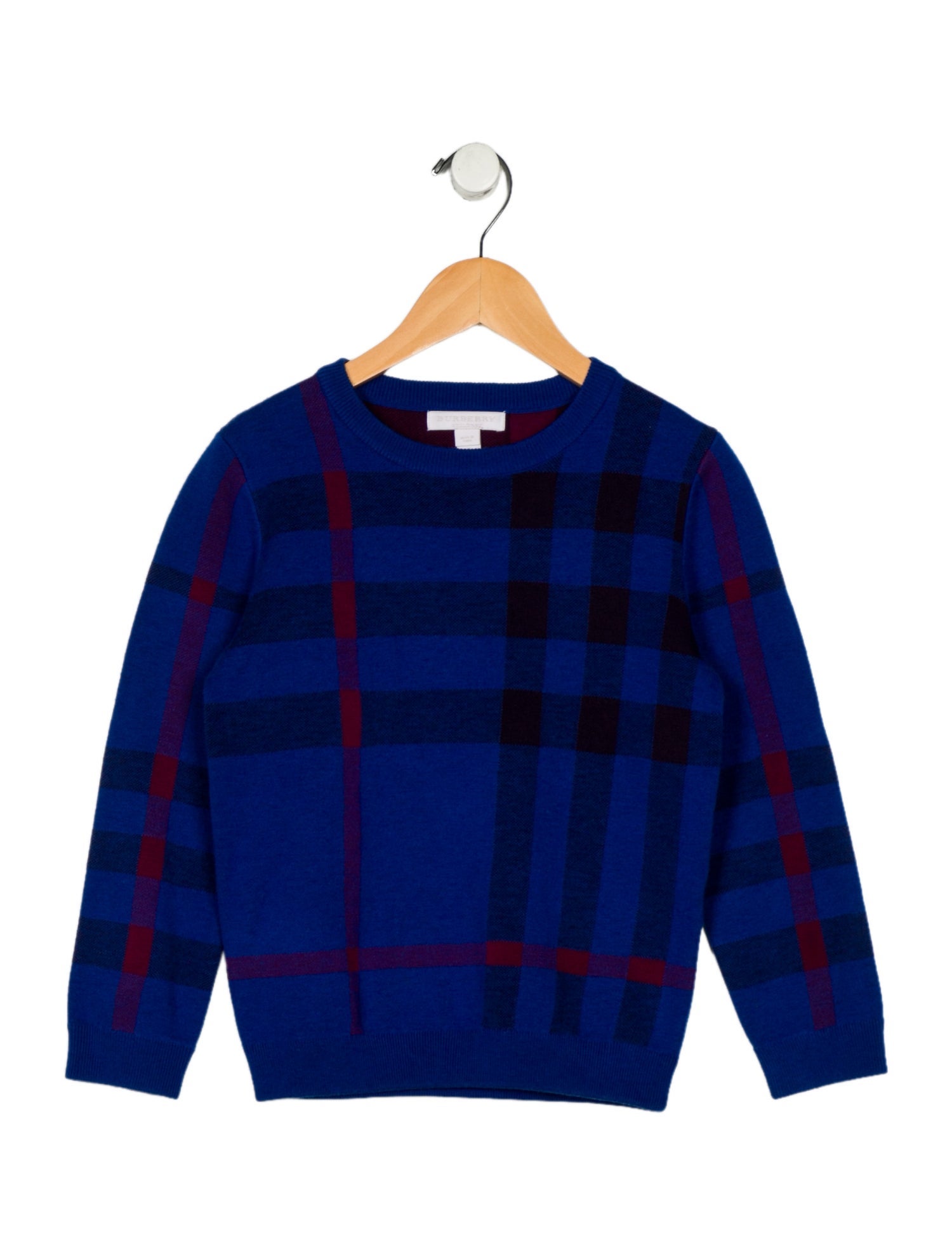 Burberry Plaid Sweater