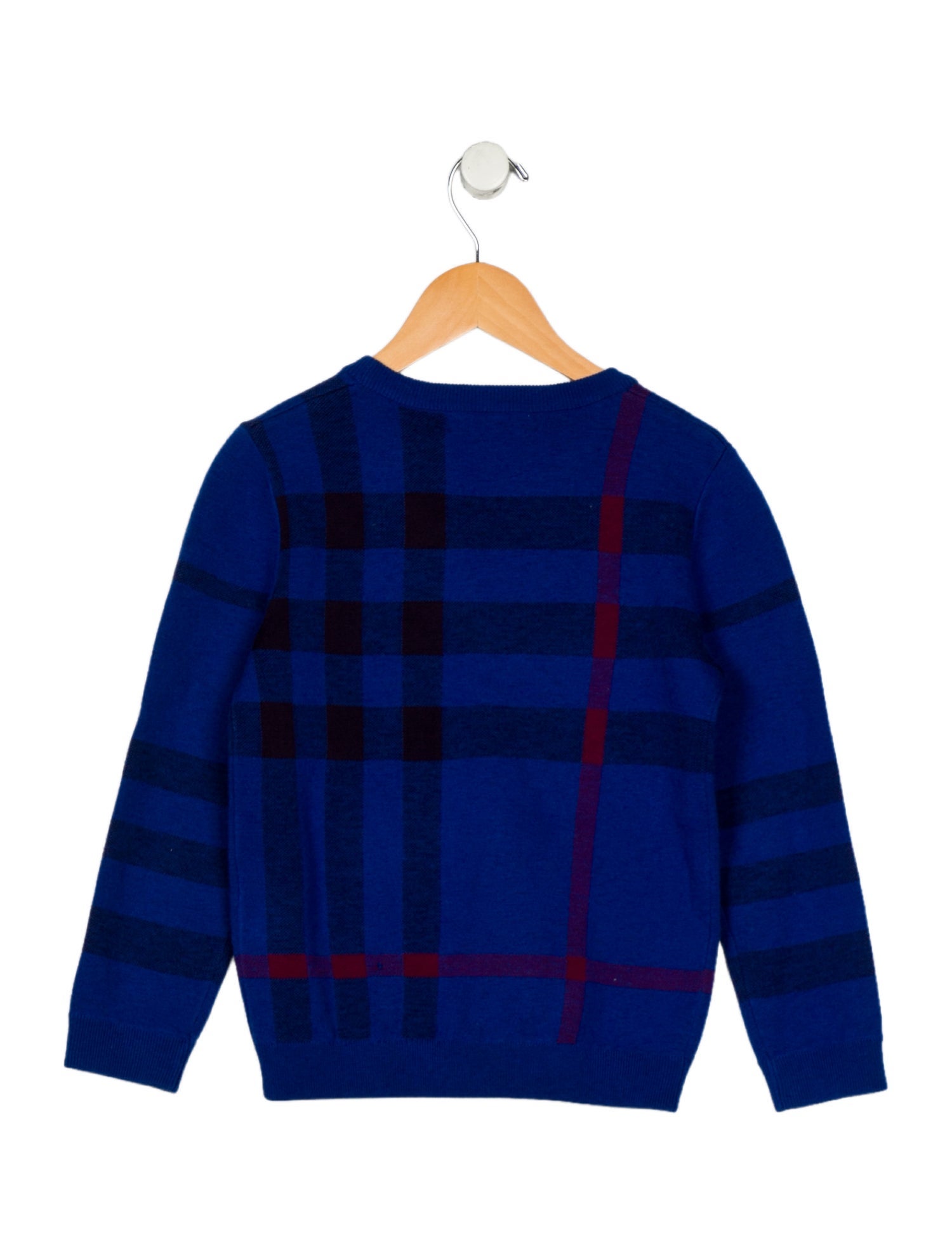 Burberry Plaid Sweater