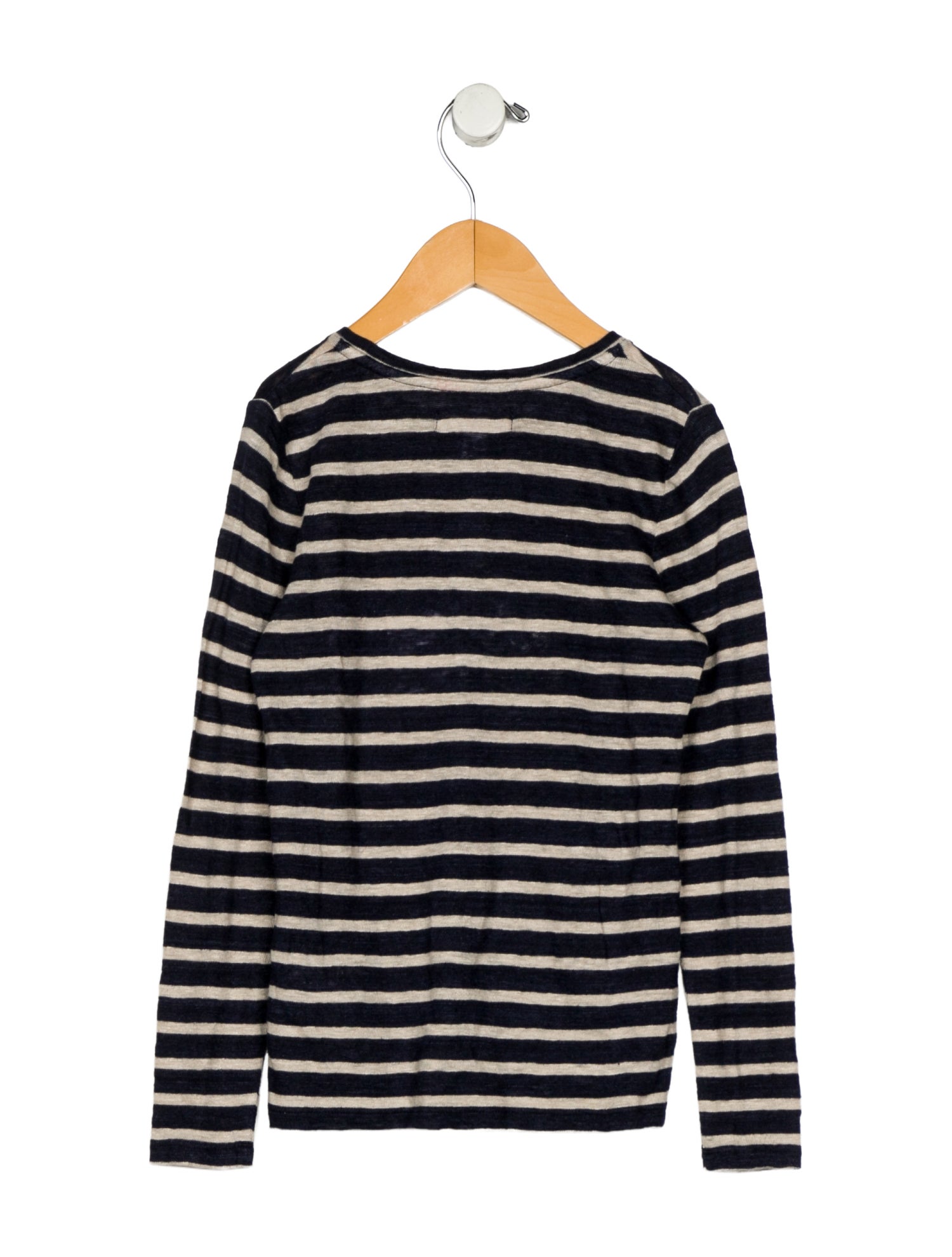 Burberry Linen Striped Long Sleeve Shirt w/Tags