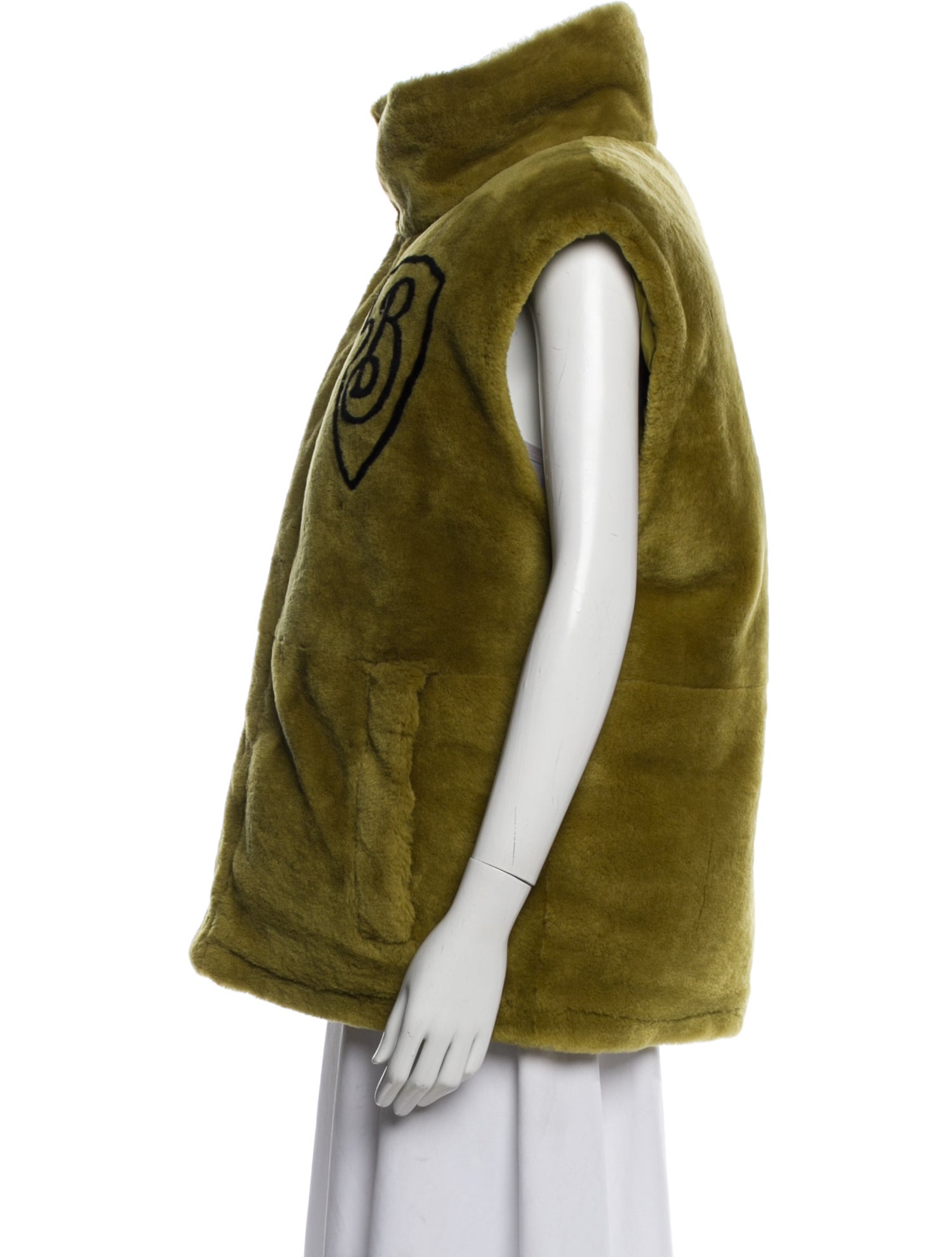 Burberry Shearling Fur Jacket w/ Tags