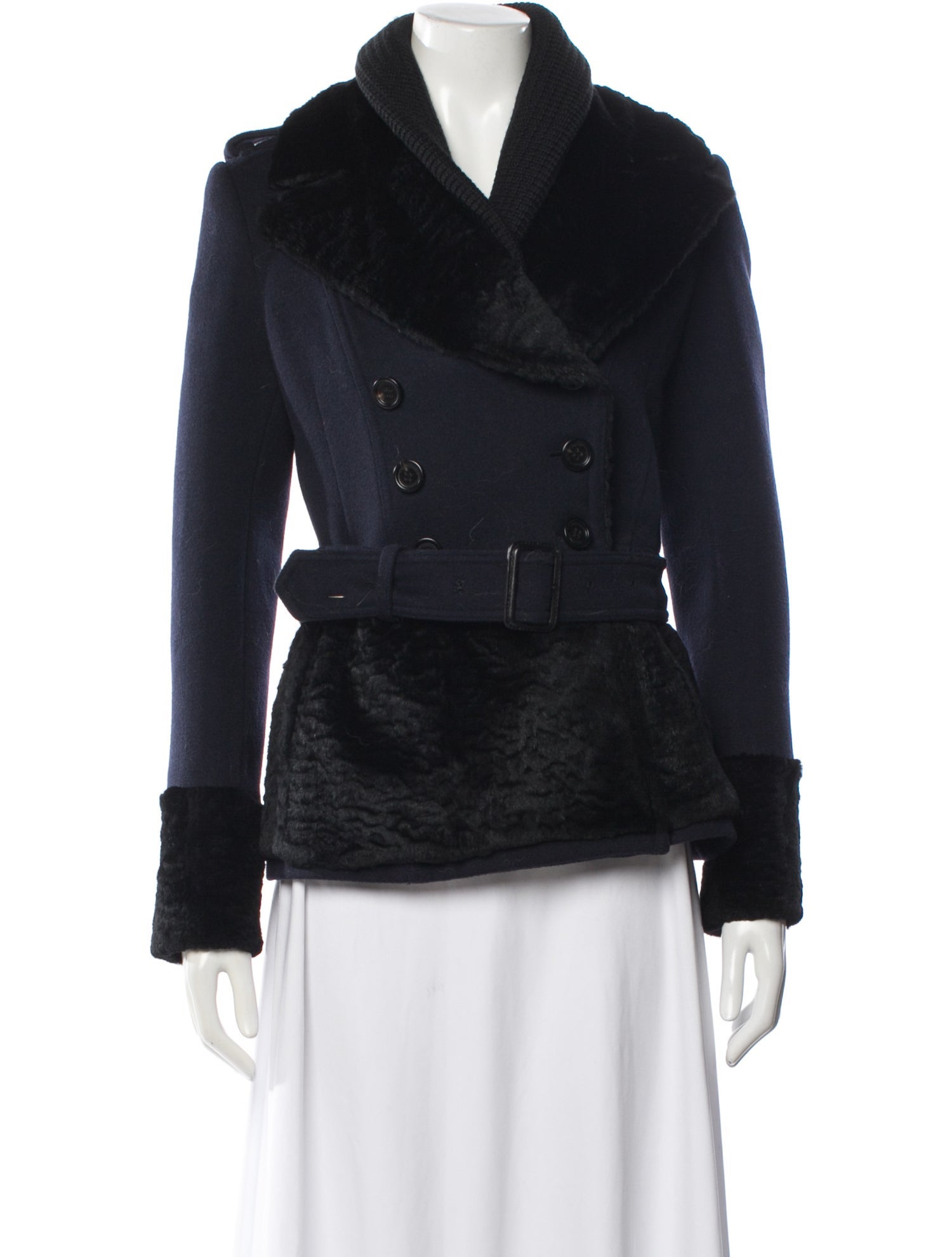 Burberry Prorsum Wool Peacoat