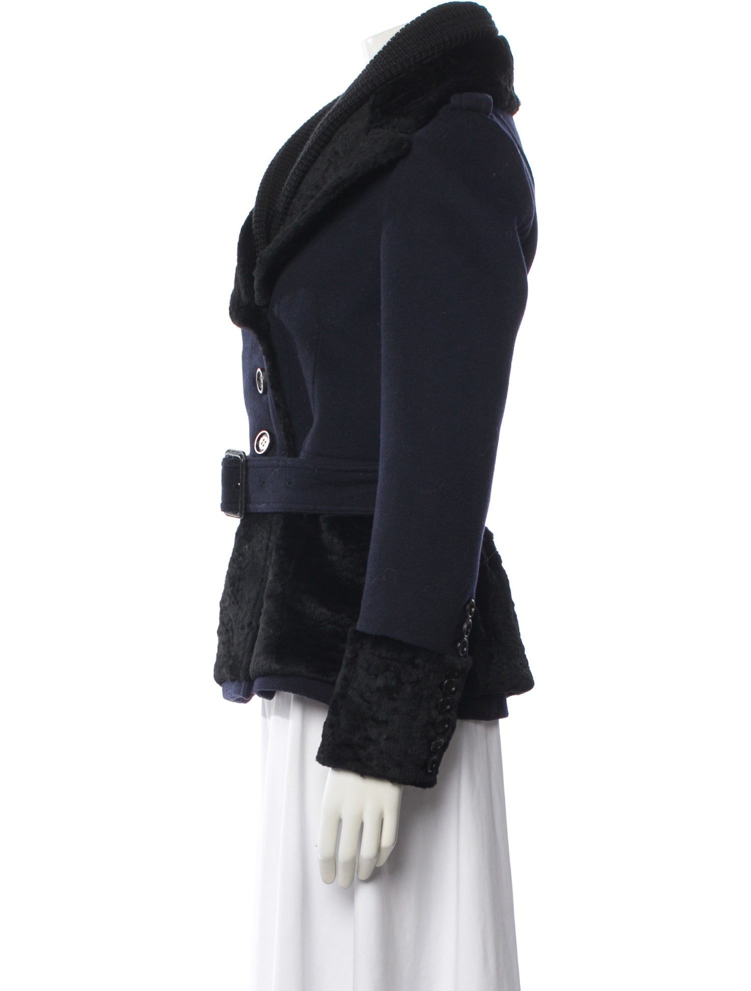 Burberry Prorsum Wool Peacoat