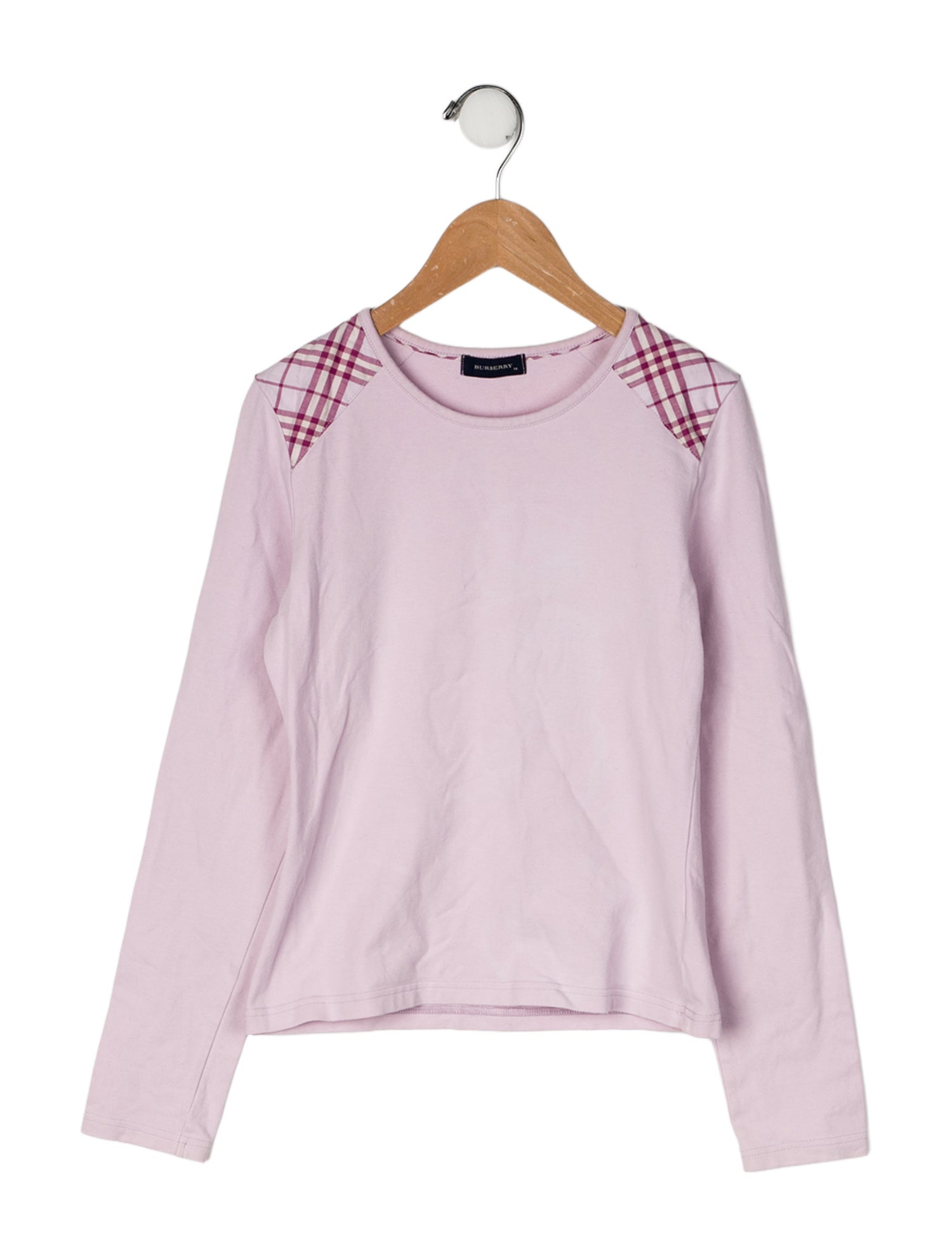 Burberry Girls' Long Sleeve T-shirt
