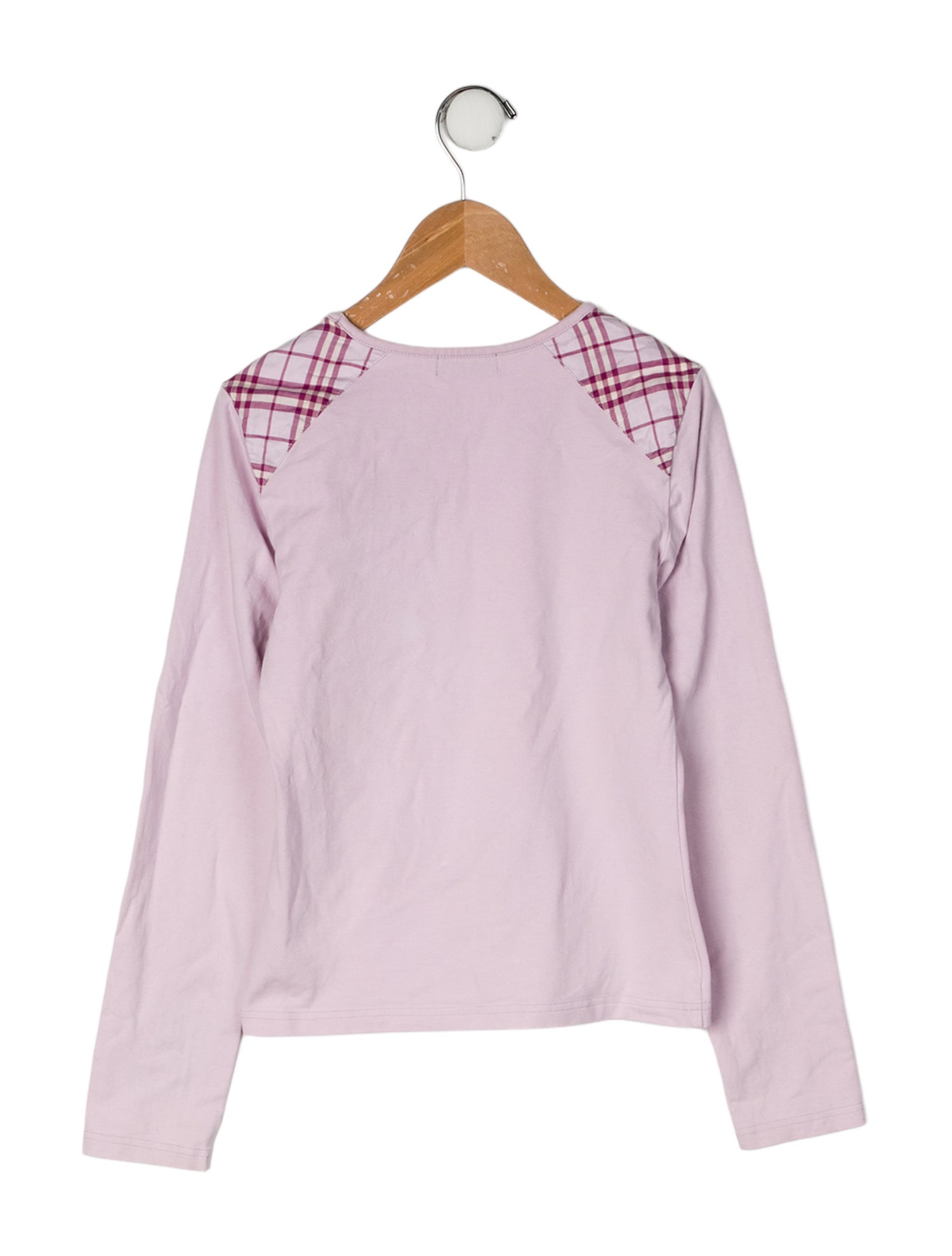 Burberry Girls' Long Sleeve T-shirt