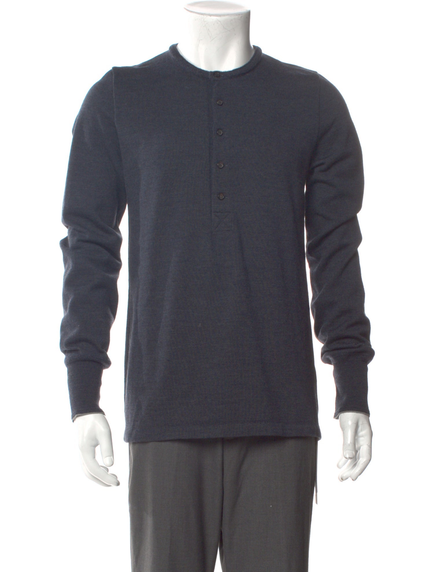 Wool Crew Neck Pullover