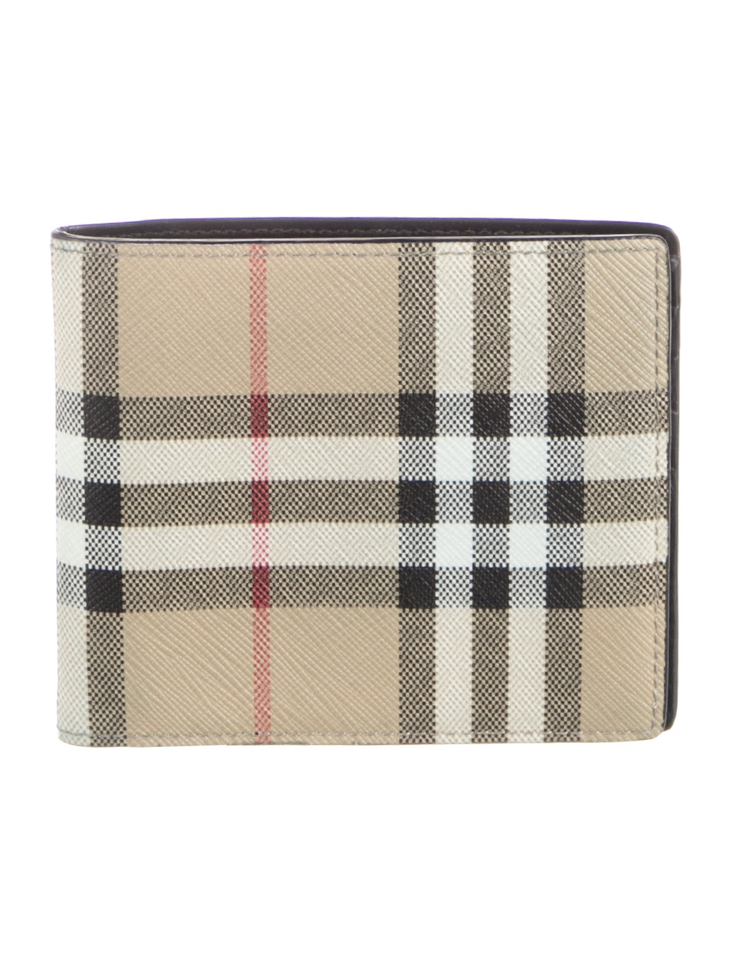 Burberry Nova Check Pattern Bifold Wallet