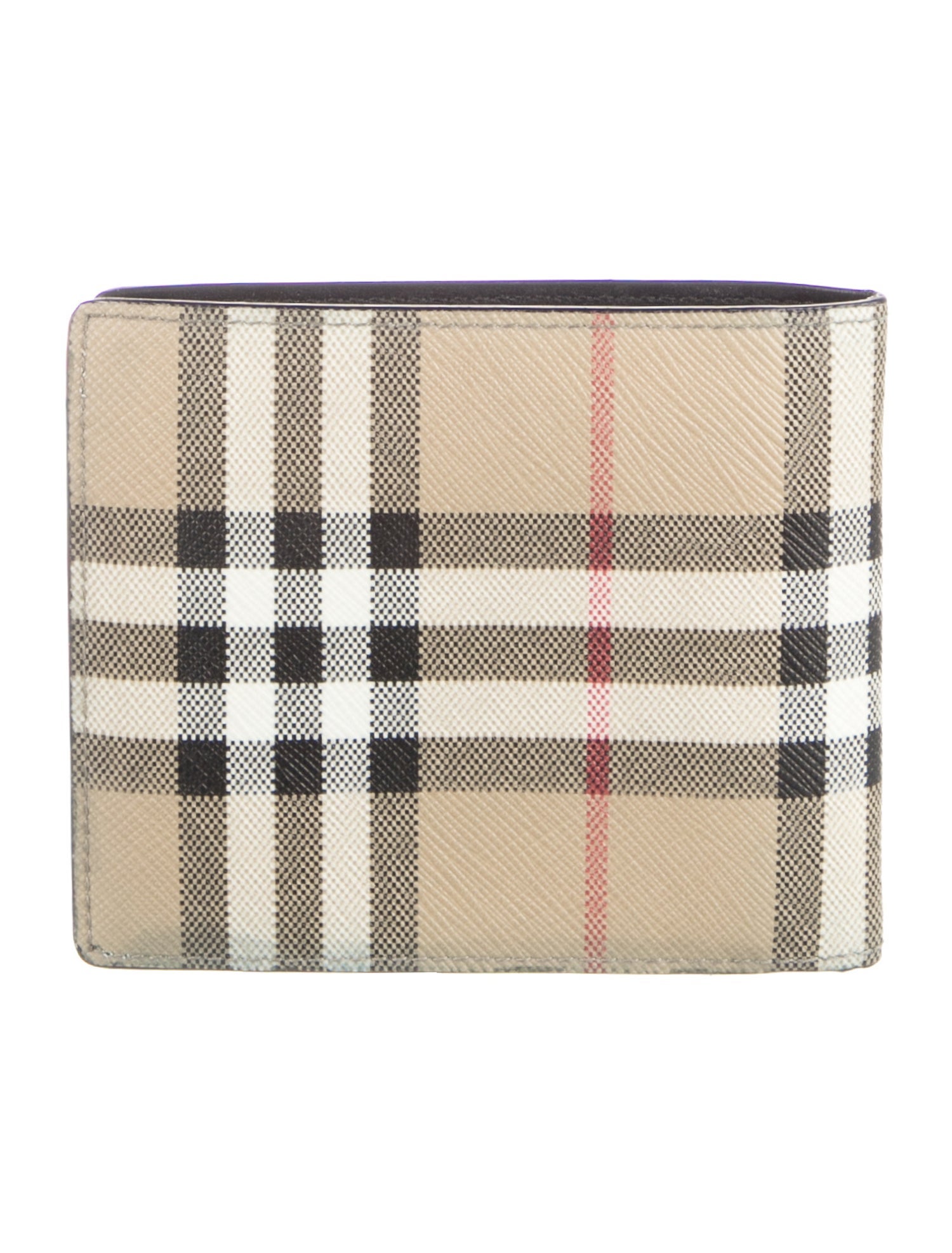 Burberry Nova Check Pattern Bifold Wallet