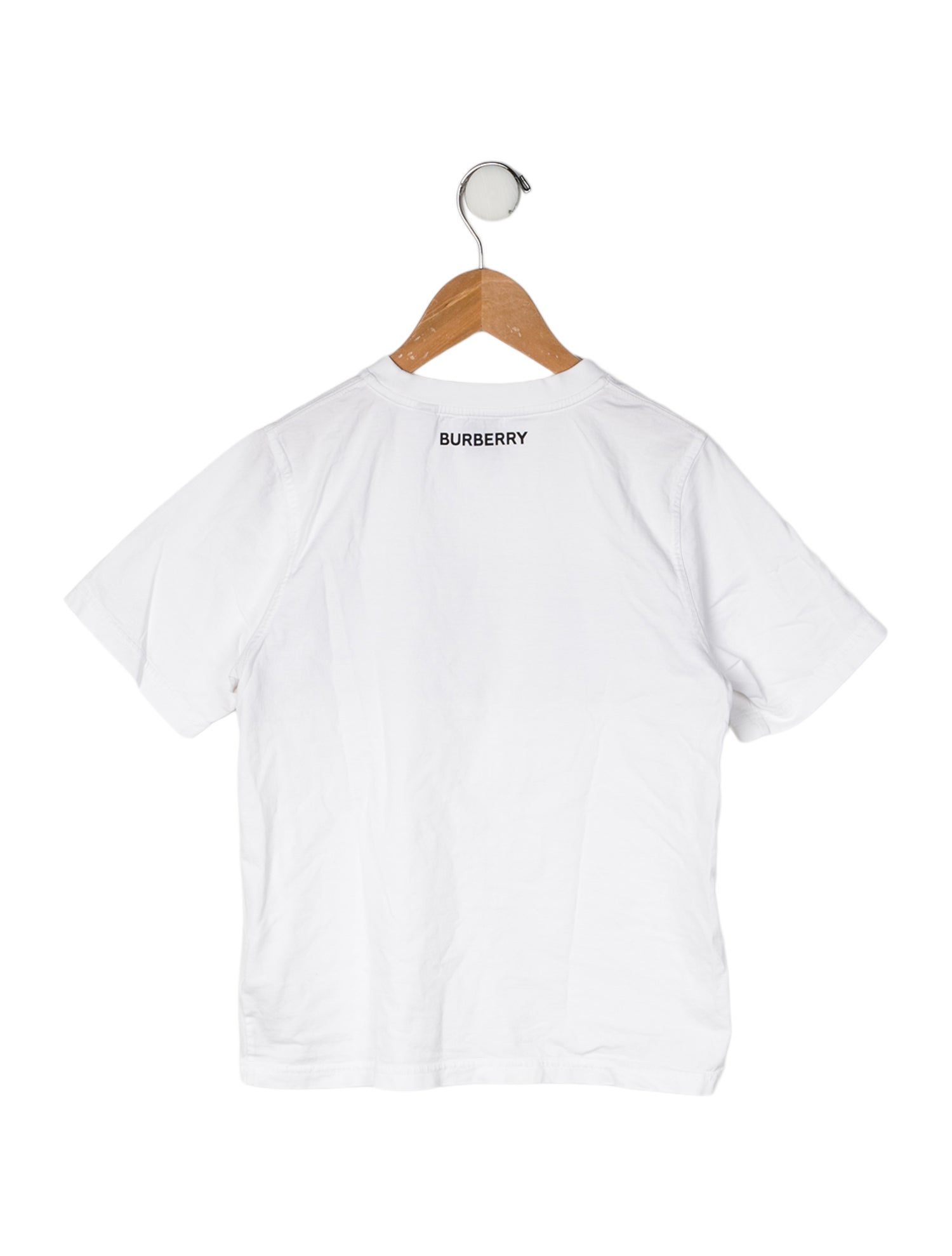 Burberry Cotton Nova Check Accent T Shirt