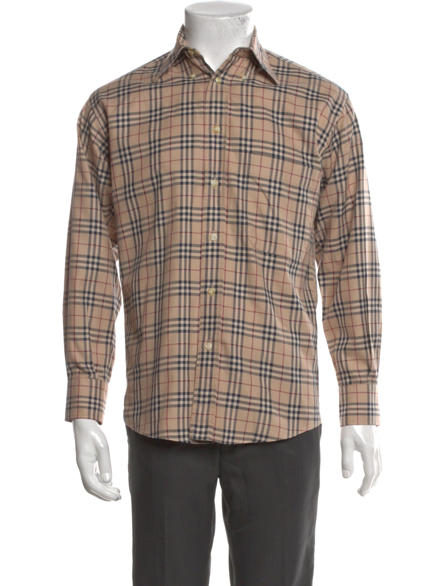 Burberry London Vintage Nova Check Pattern Shirt