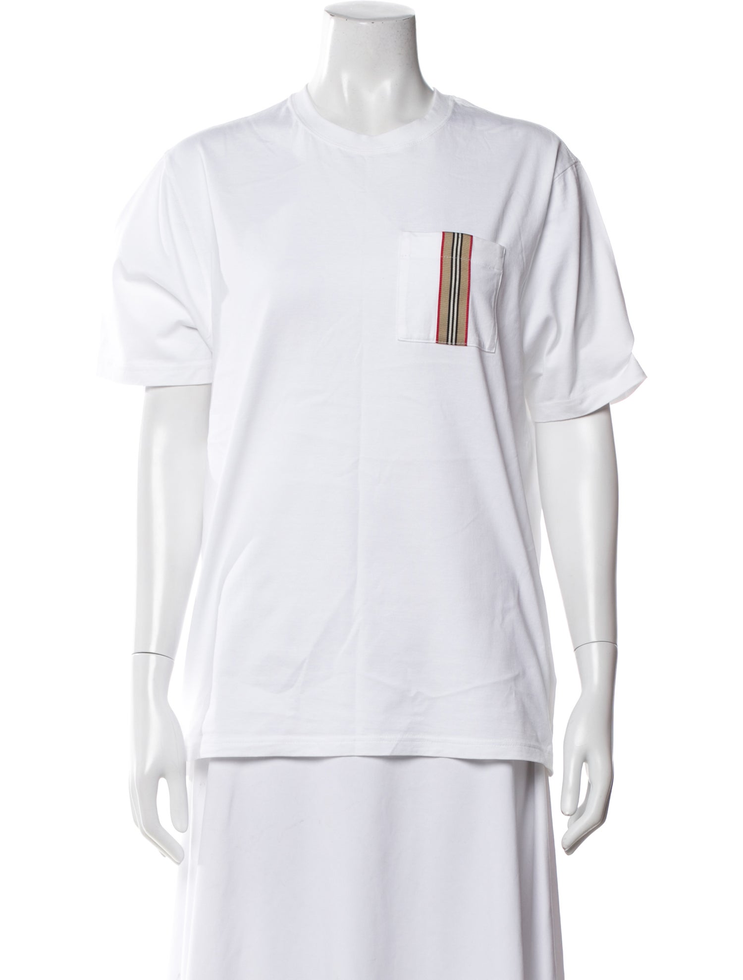 Burberry Graphic Print Crew Neck T-Shirt