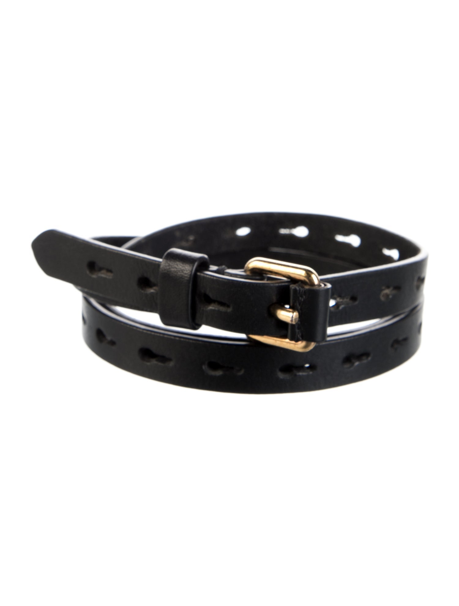Burberry Skinny Leather Belt