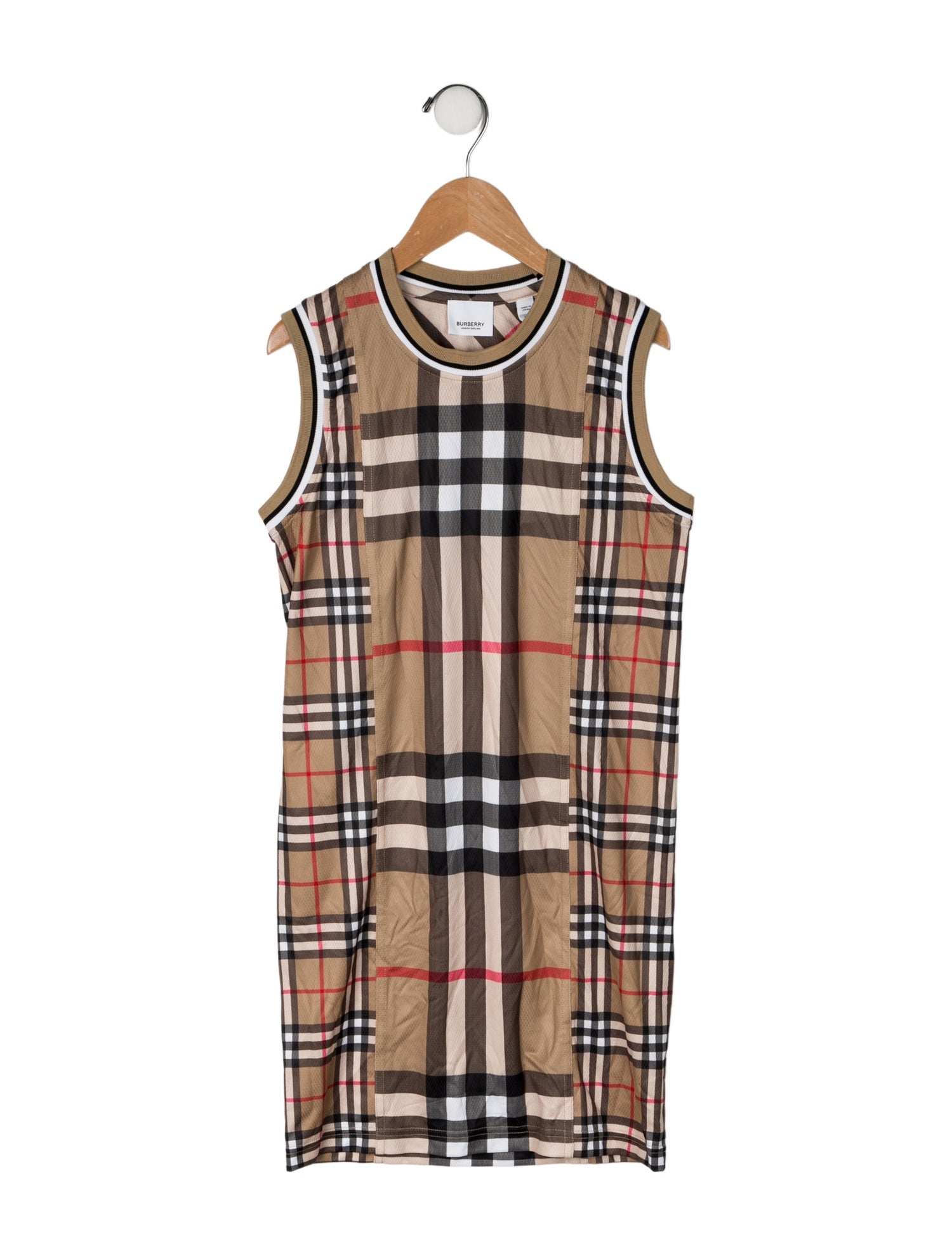 Burberry House Check Print Sleeveless Dress w/Tags