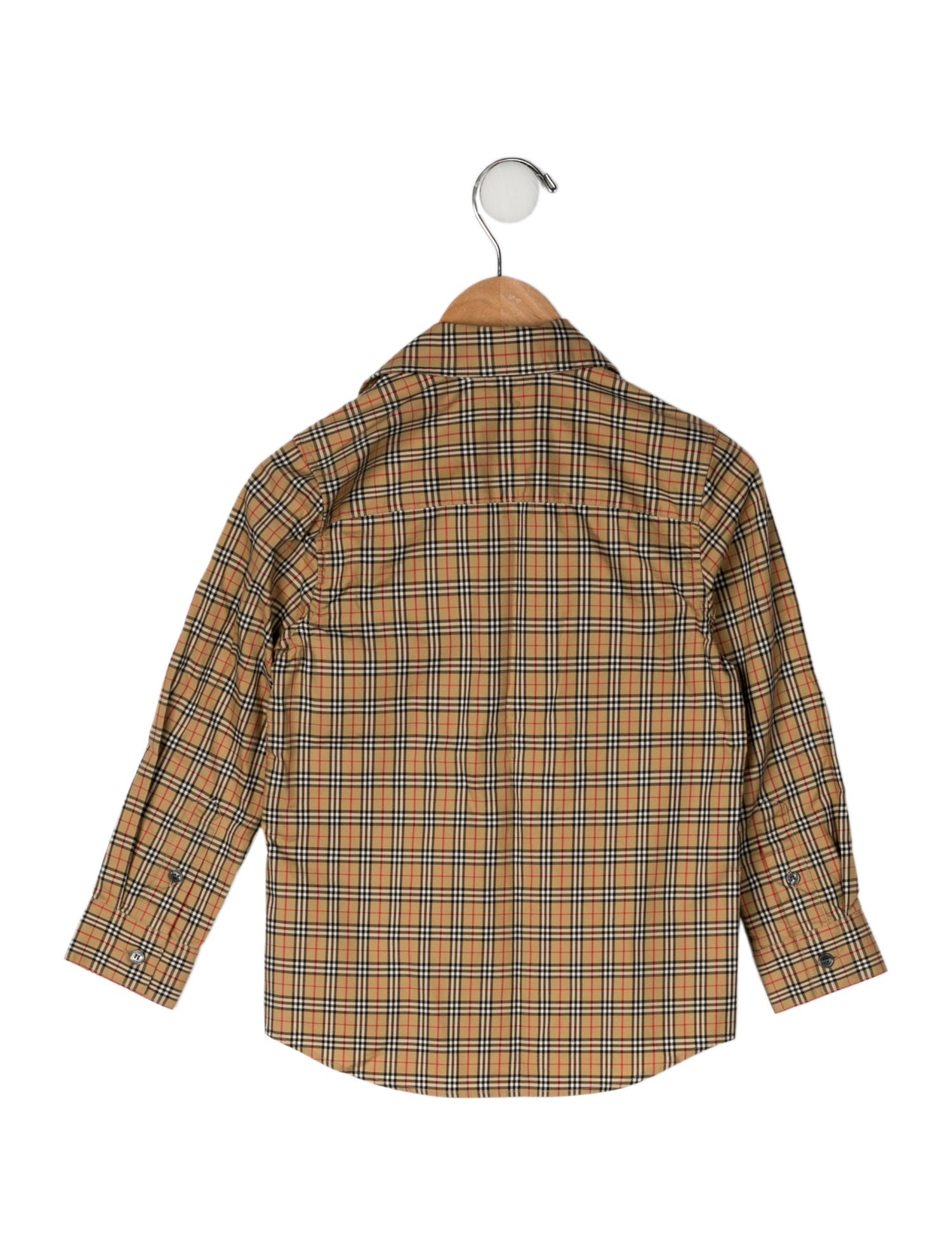 Burberry Cotton Long Sleeve T Shirt