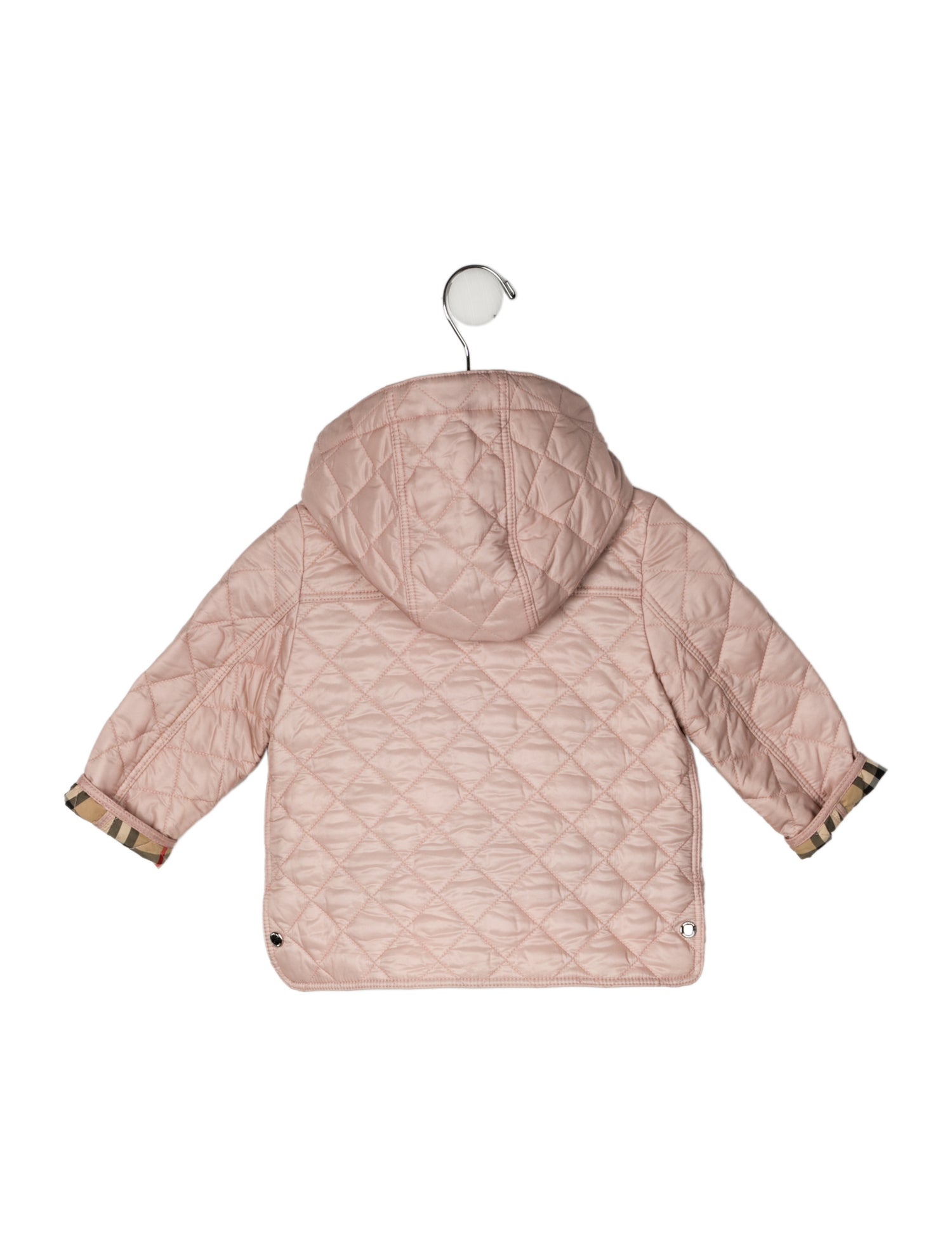 Burberry Quilted Hooded Coat