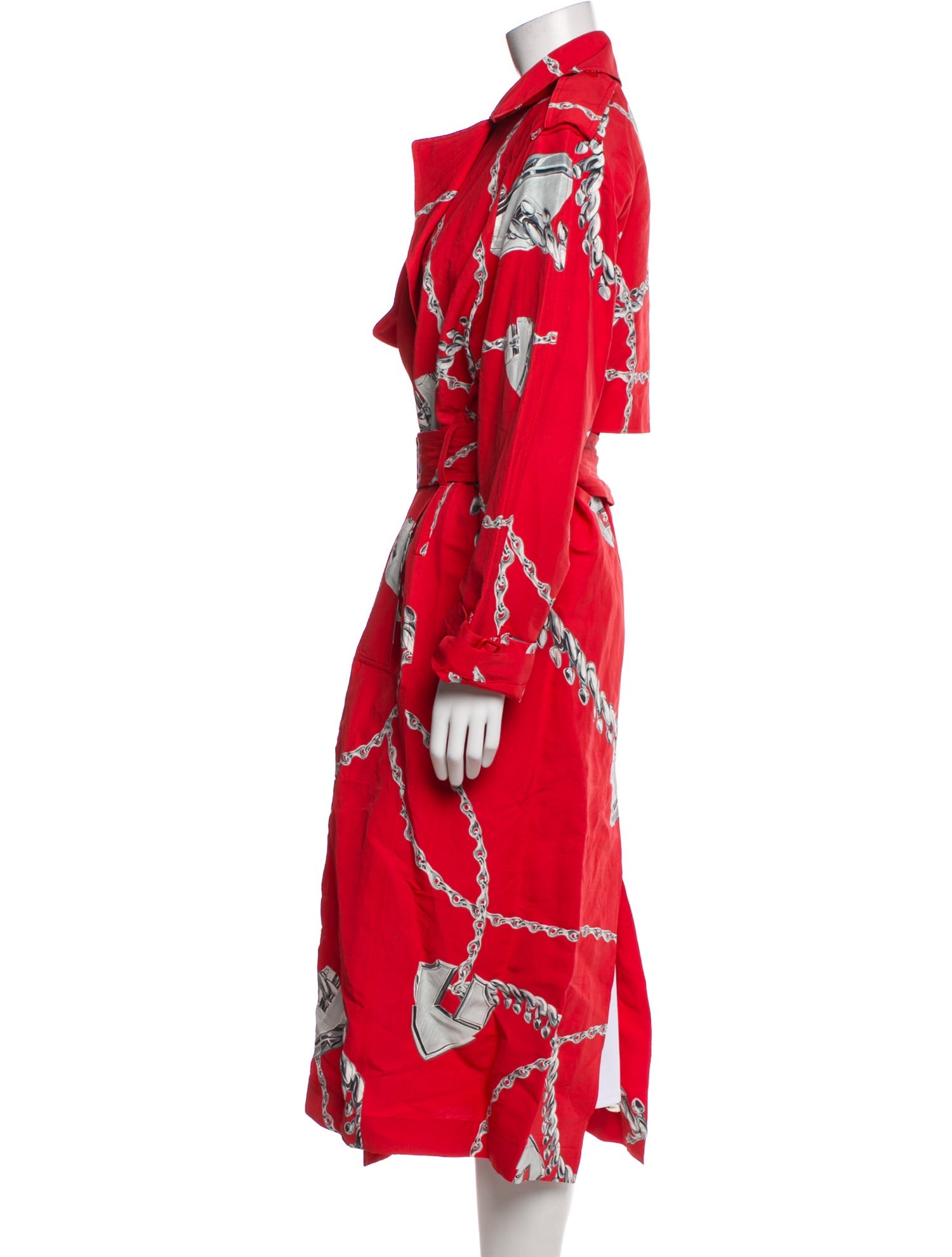 Burberry Printed Trench Coat