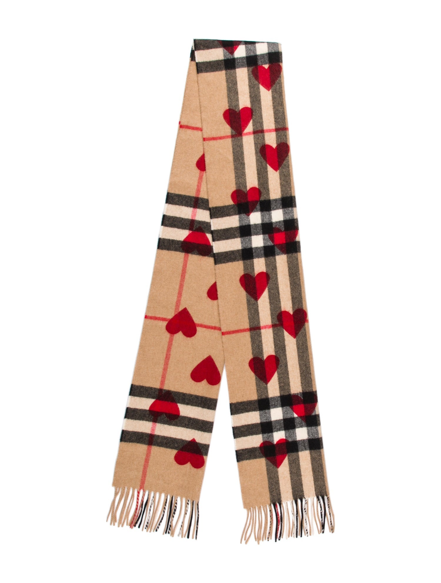 Burberry Wool Striped Scarf