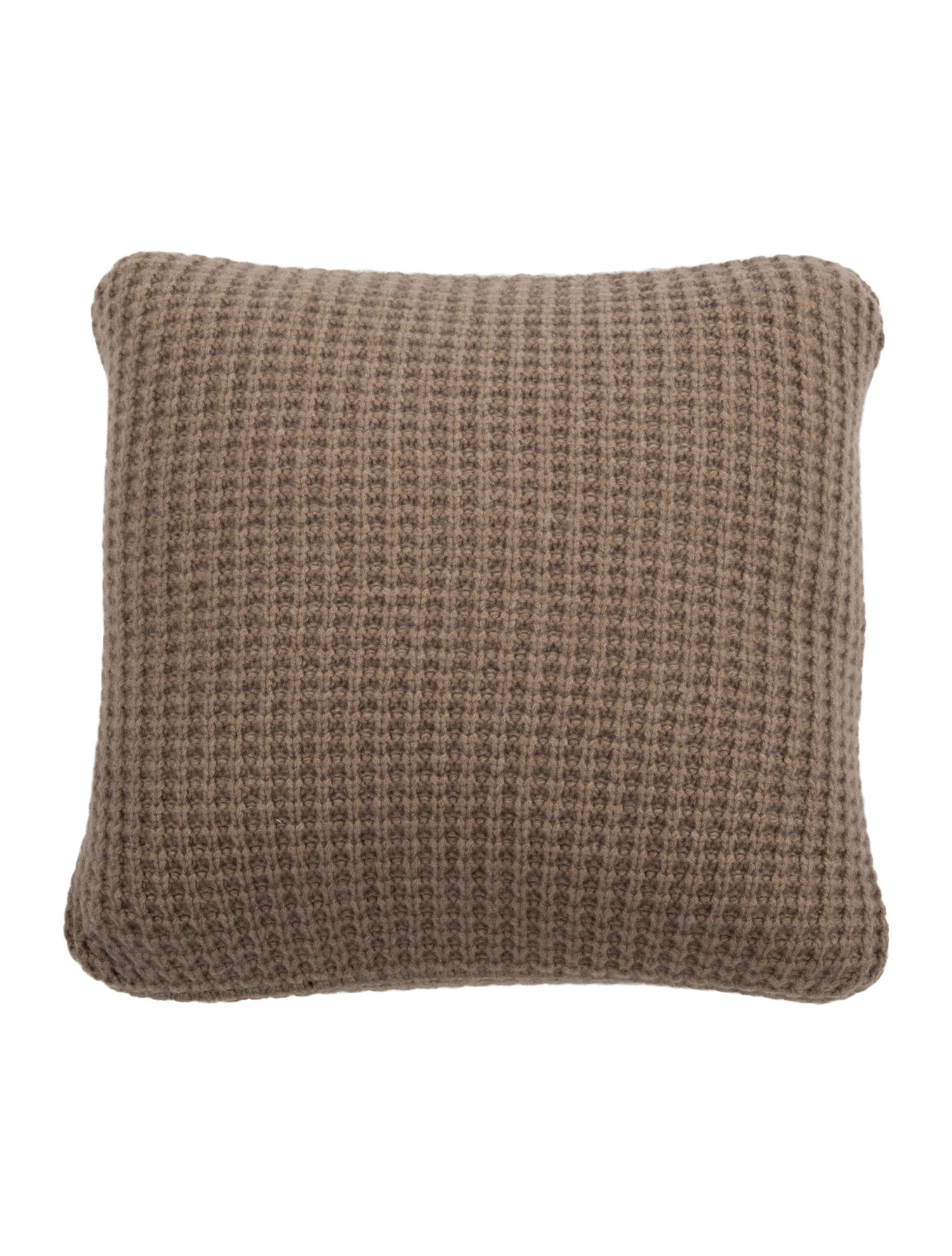 Burberry Cashmere Waffle Cushion w/ Tags